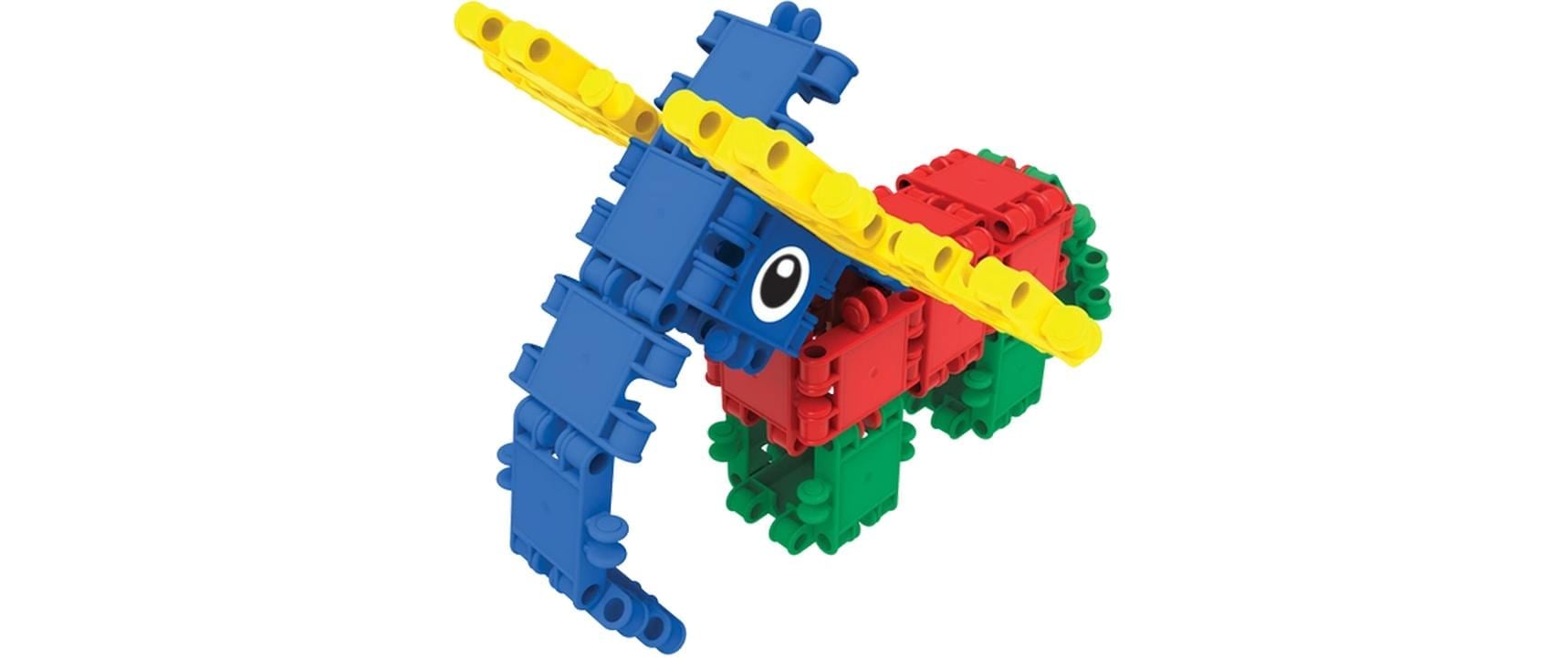 Spielbausteine »Sombo Clics Rollerbox 400 Teile«, (400 St.)