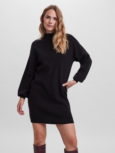 Strickkleid »VMNANCY LS FUNNELNECK DRESS GA NOOS«