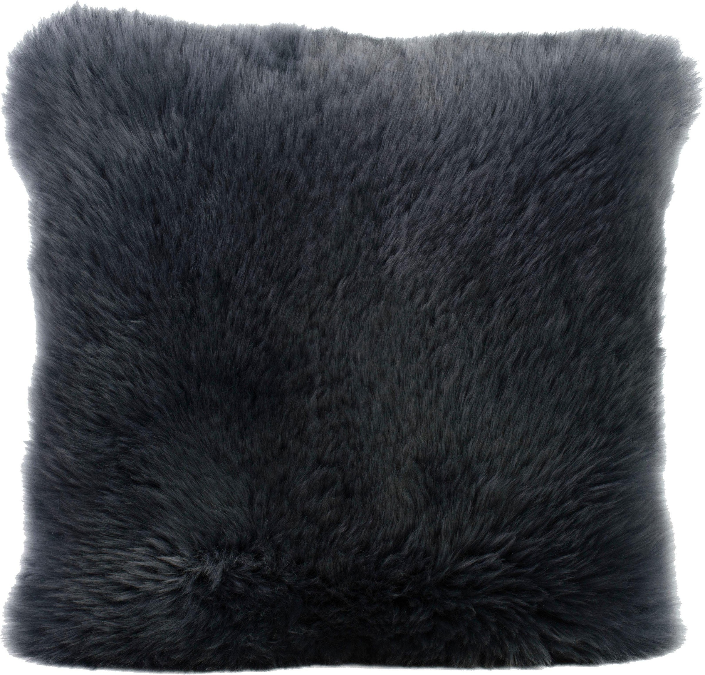 Image of Gözze Kissenbezug »Schaffell«, (1 St.), Kissenhülle für Dekokissen, Zierkissen, eckig, 40x40 cm, aus echtem Schaffell, mit Reissverschluss, Wohnzimmer bei Ackermann Versand Schweiz