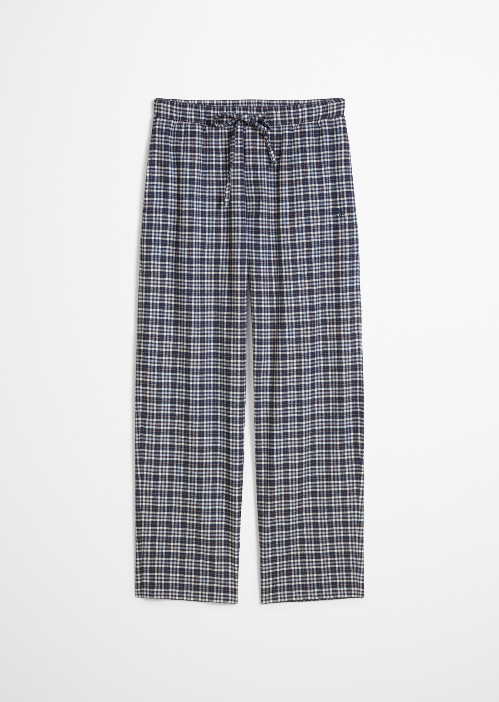Marc O'Polo Pyjamahose  gerade Passform, für Homewear und Sleepwear, mit Vichy-Karomuster