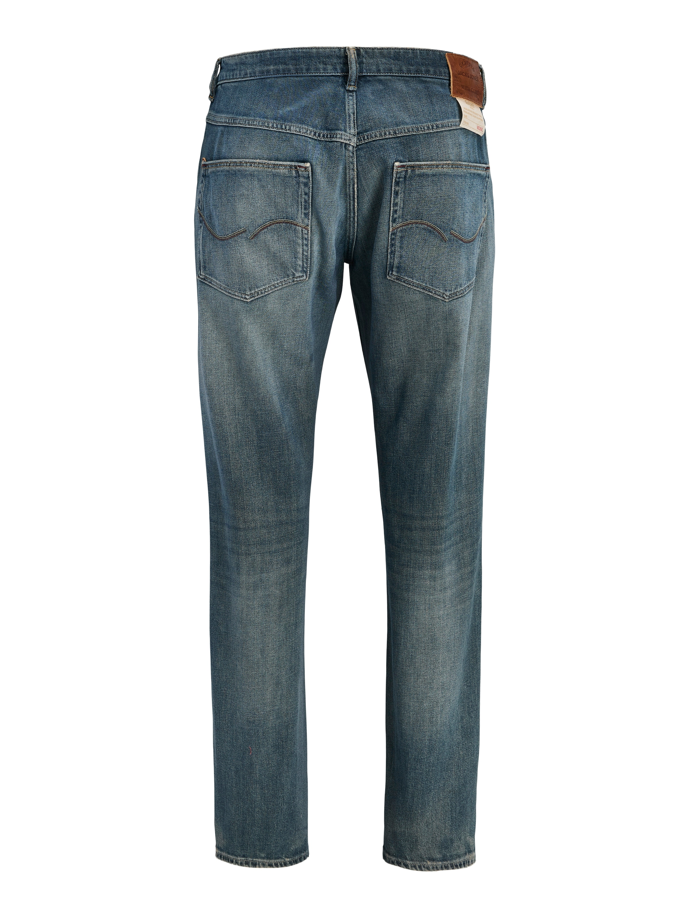 Jack & Jones Jeans taille basse »JJIMIKE JJWELLS JJ« mélange de coton, coupe comfort