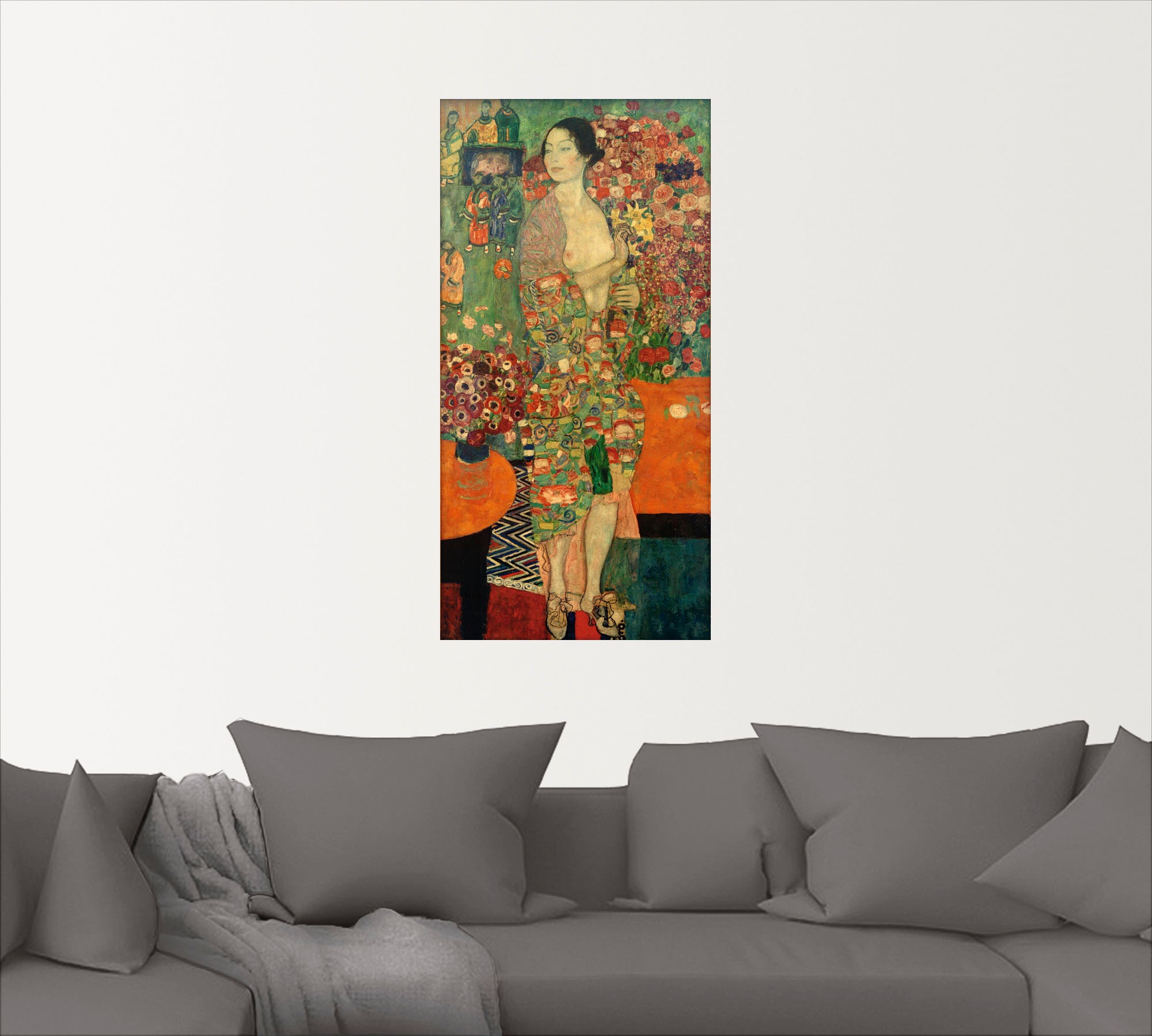 Artland Wandbild »Die Tänzerin«, Frau, (1 St.), als Leinwandbild, Poster, Wandaufkleber in verschied. Grössen