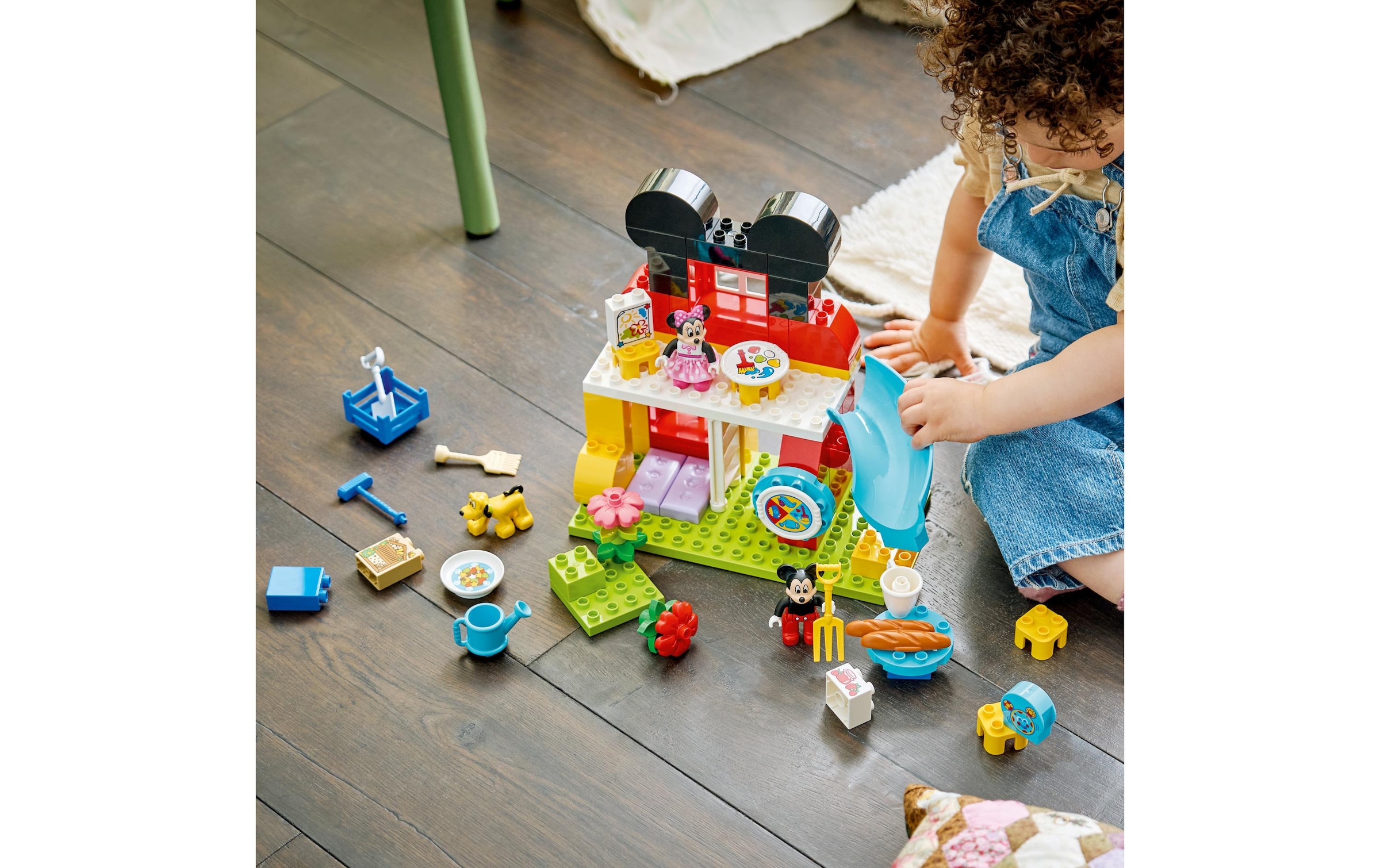 LEGO® Konstruktionsspielsteine »Micky Maus Wunderhaus mit Minnie und Pluto (10465), LEGO DUPLO Disney™«