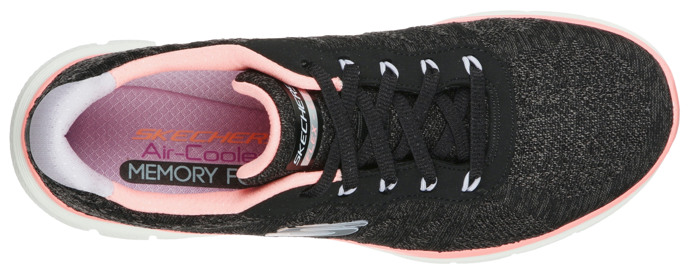 Skechers Sneaker »FLEX APEEAL 4.0 FRESH MOVE«, mit Air Cooled Memory Foam, Freizeitschuh, Halbschuh, Schnürschuh