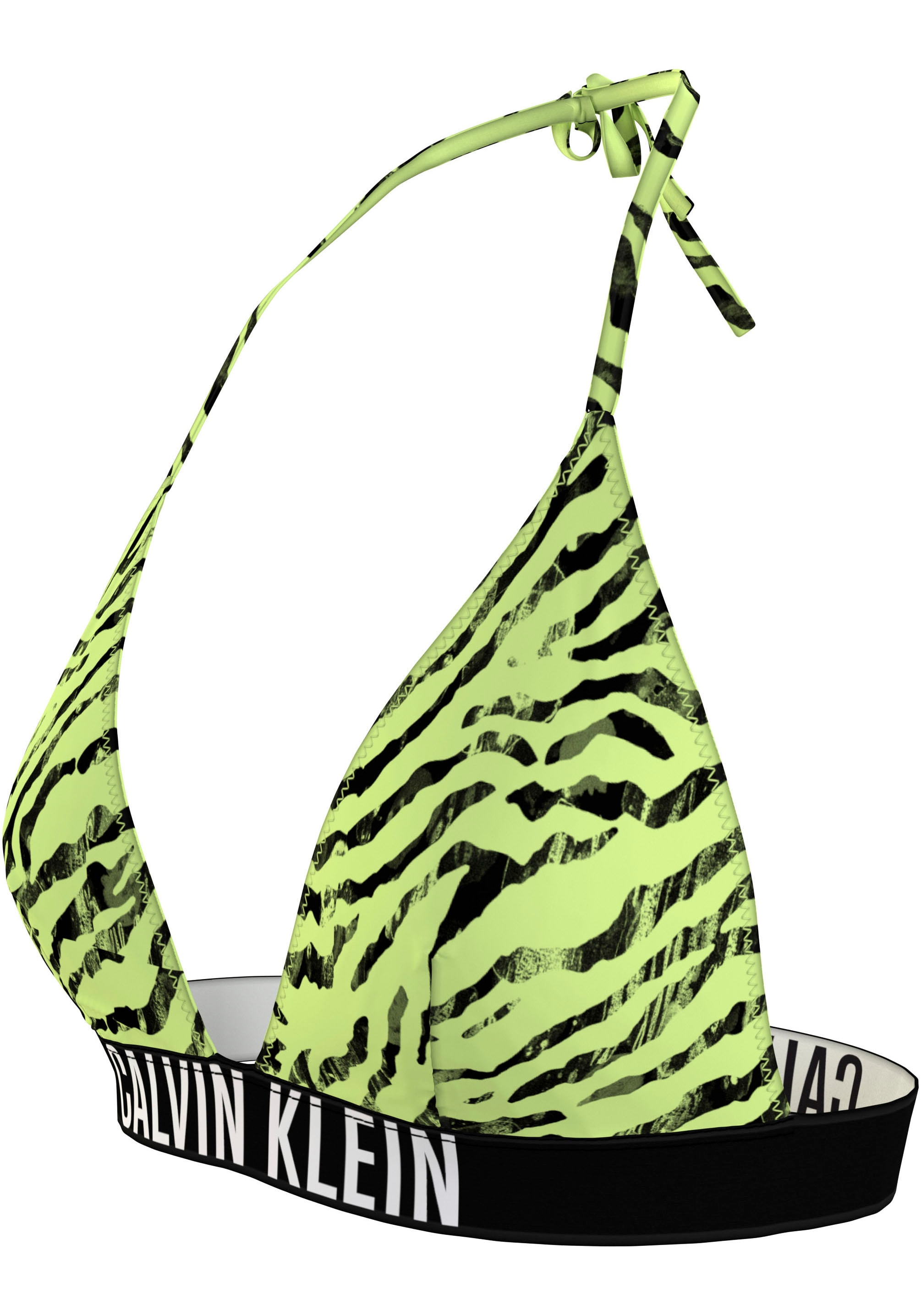 Calvin Klein Swimwear Bandeau-Bikini-Top »TRIANGLE-RP-PRINT«, mit Alloverprint