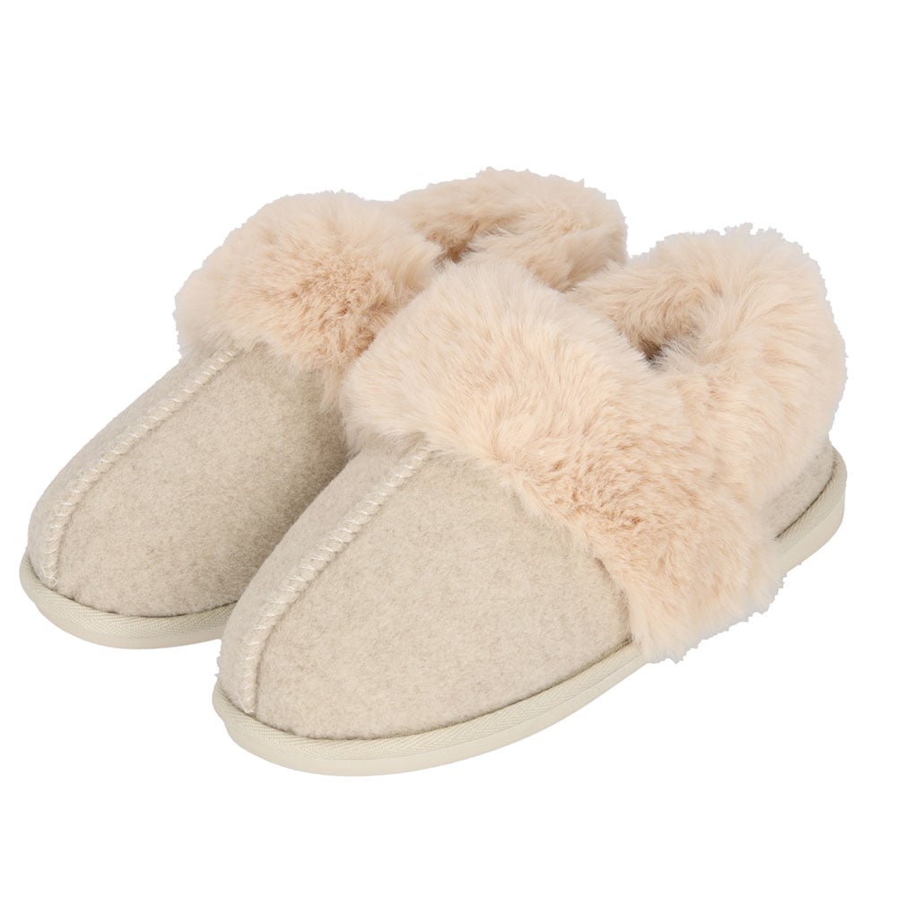 Image of XQ Footwear Hausschuh 2 Stk. tlg. mit strapazierfähiger Gummisohle