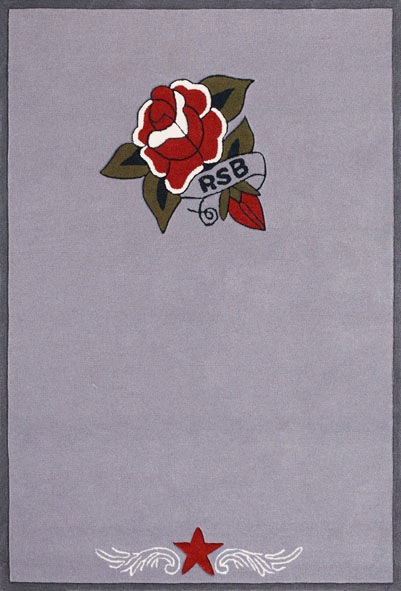 Image of Rock STAR Baby Kinderteppich »RN2382-1«, rechteckig, 15 mm Höhe, handgearbeiteter Konturenschnitt, 80% Wollanteil, Kinder- und Jugendzimmer bei Ackermann Versand Schweiz