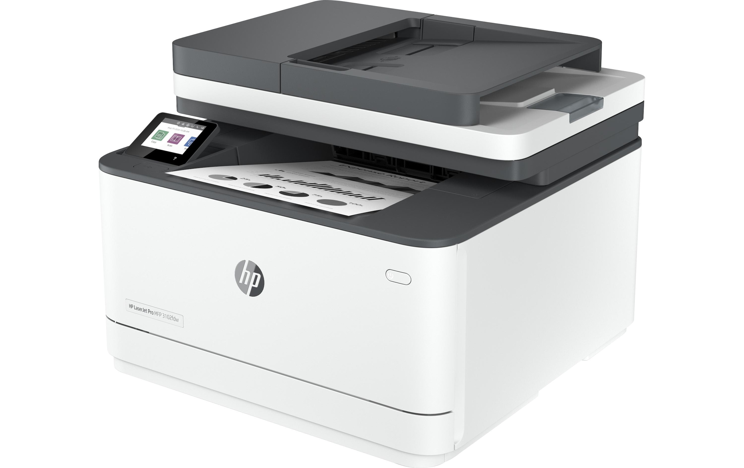 HP Multifunktionsdrucker »LaserJet Pro MFP 3102fdw«