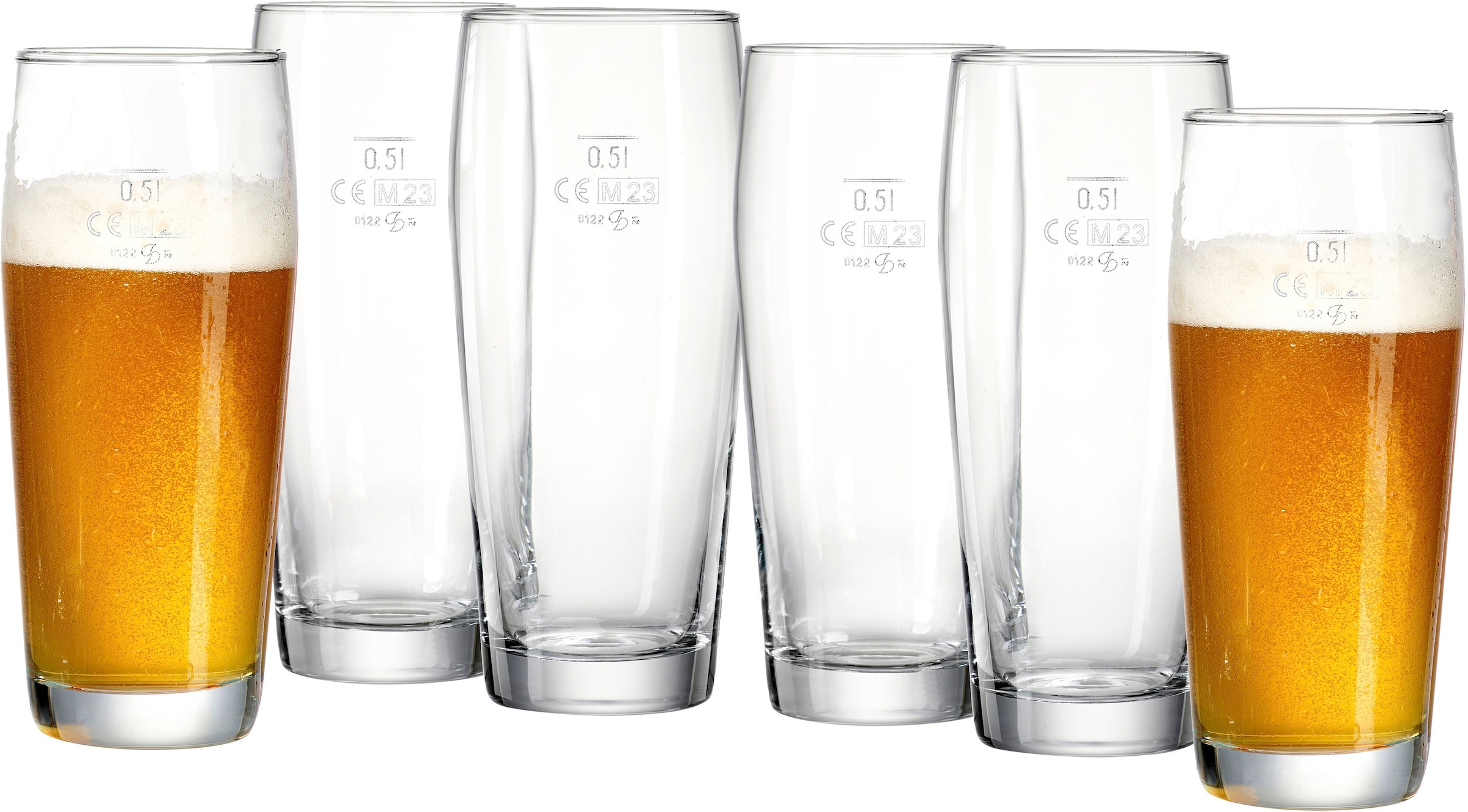 Image of Ritzenhoff & Breker Bierglas "Willi" 500 ml, 6-teilig