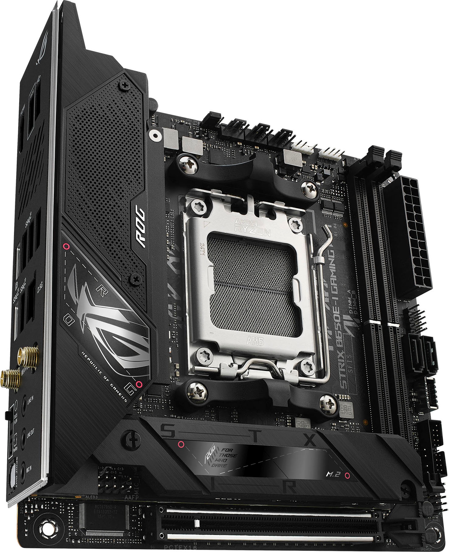 Asus Mainboard »ROG STRIX B650E-I GAMING WIFI«, Ryzen 7000, Mini-ITX, DDR5 Speicher, 10+2 Power Stages