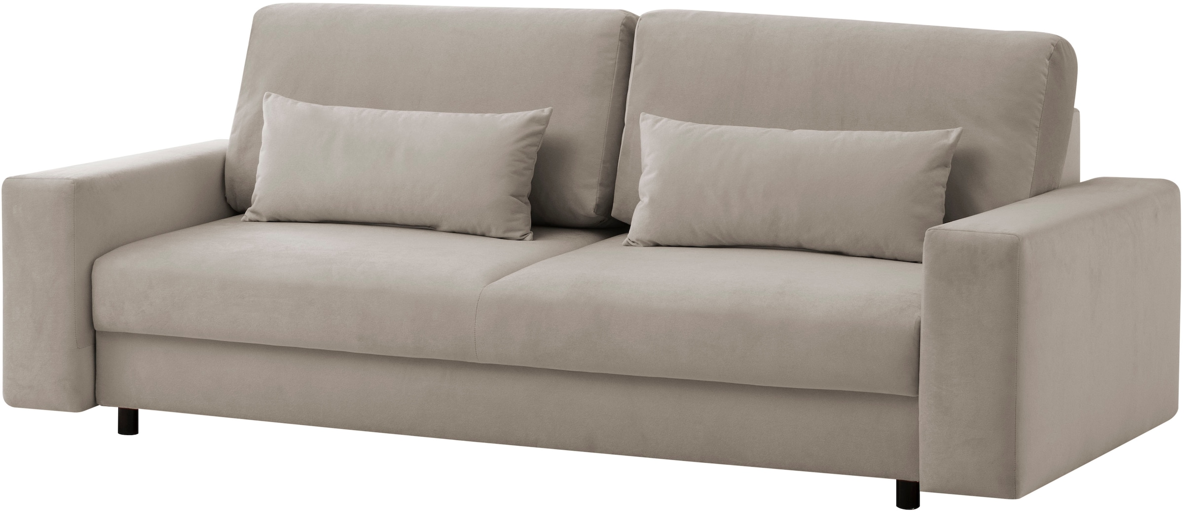 LeGer Home by Lena Gercke Schlafsofa »Imoga, Polster mit Schlaffunktion, 3-Sitzer Sofa, Couch mit Bettkasten« in modernen Farben und Stoffen, Bettfunktion, Liegefläche: 200x150 cm