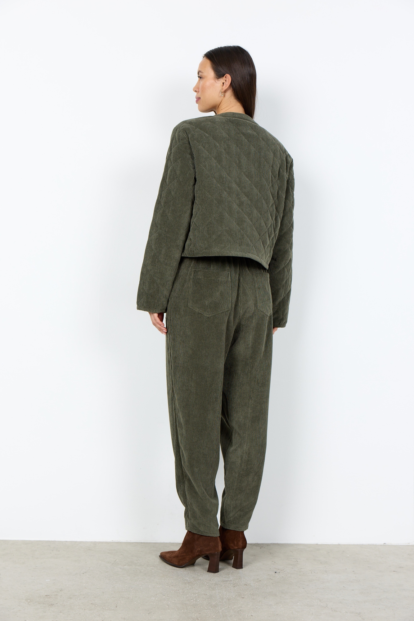 soyaconcept Cordjacke »SC-BINDI 21« Materialmix