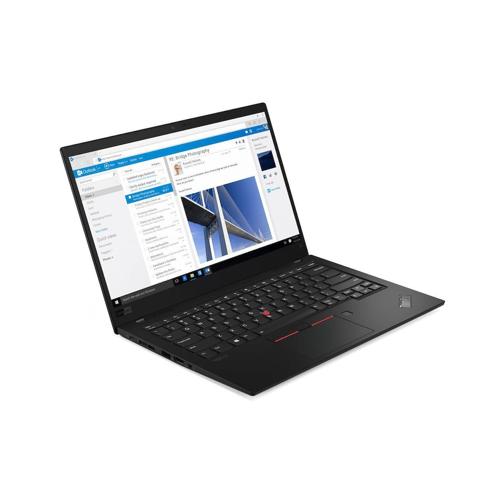 Lenovo Notebook »ThinkPad X1 Carbon Gen. 7 LTE«, / 14 Zoll, Intel, Core i7, 16 GB HDD, 512 GB SSD