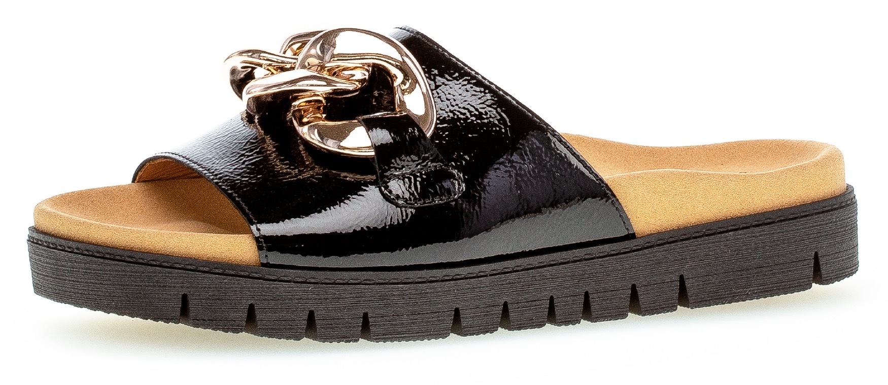 Image of Gabor Pantolette, mit edler Zierkette bei Ackermann Versand Schweiz