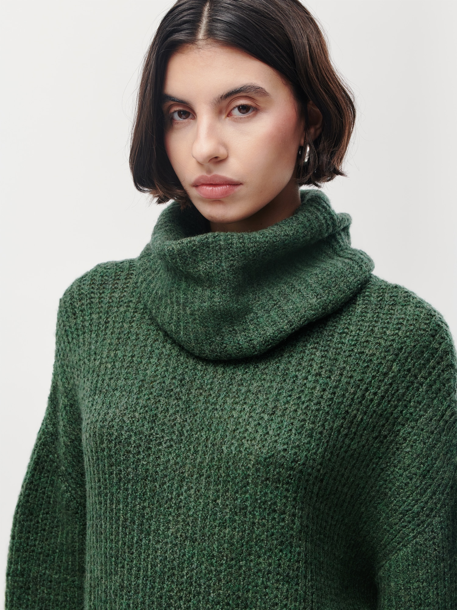 LeGer Robe en tricot »Colleen, LeGer by Lena Gercke« Sans poche Regular fit mit Rundhalsausschnitt