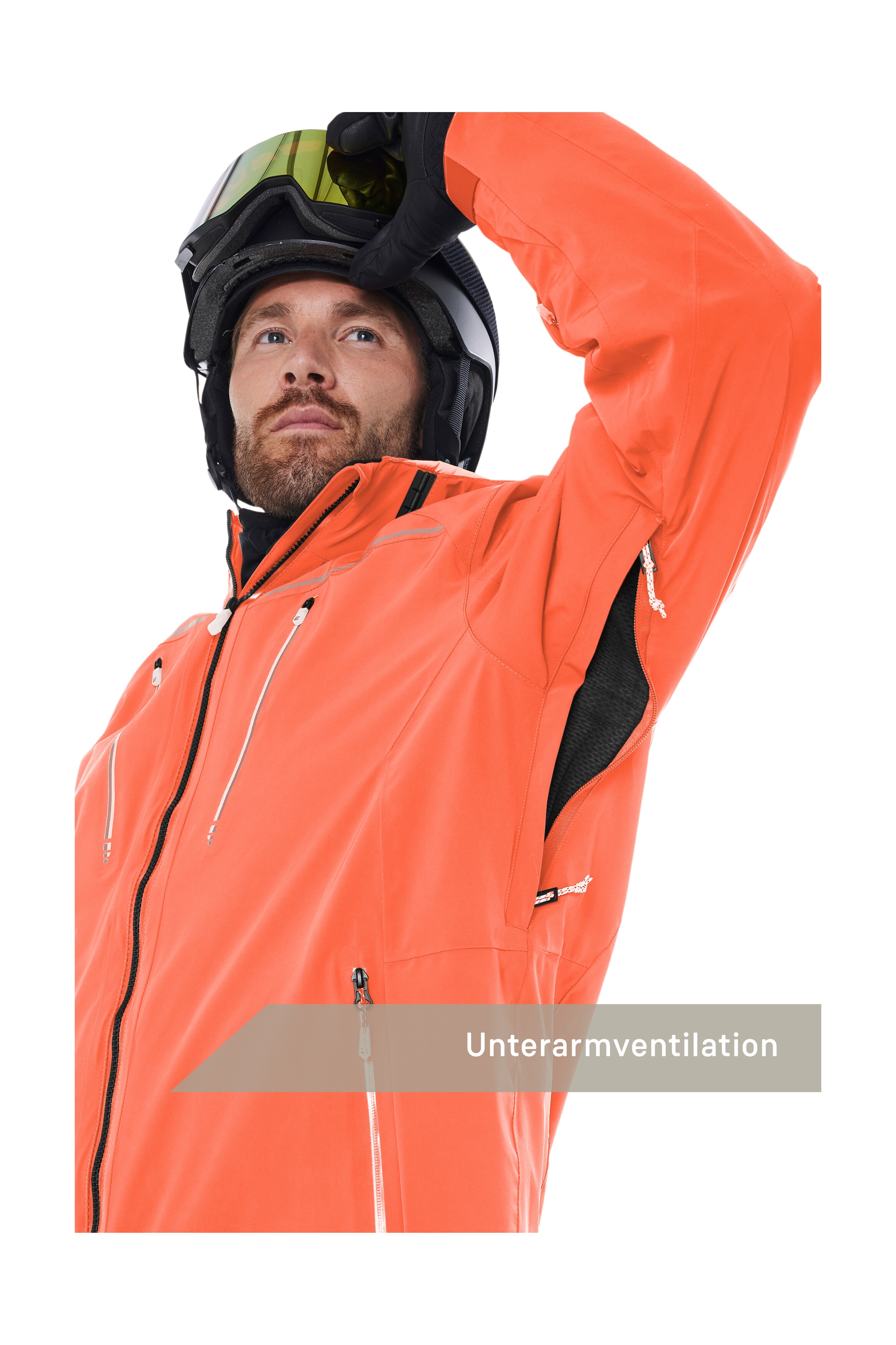 Killtec Veste de ski »KSW 50 MN SKI JCKT« Herren Skijacke: wasserdicht, atmungsaktiv, 4-Wege-Stretch, Schneefang
