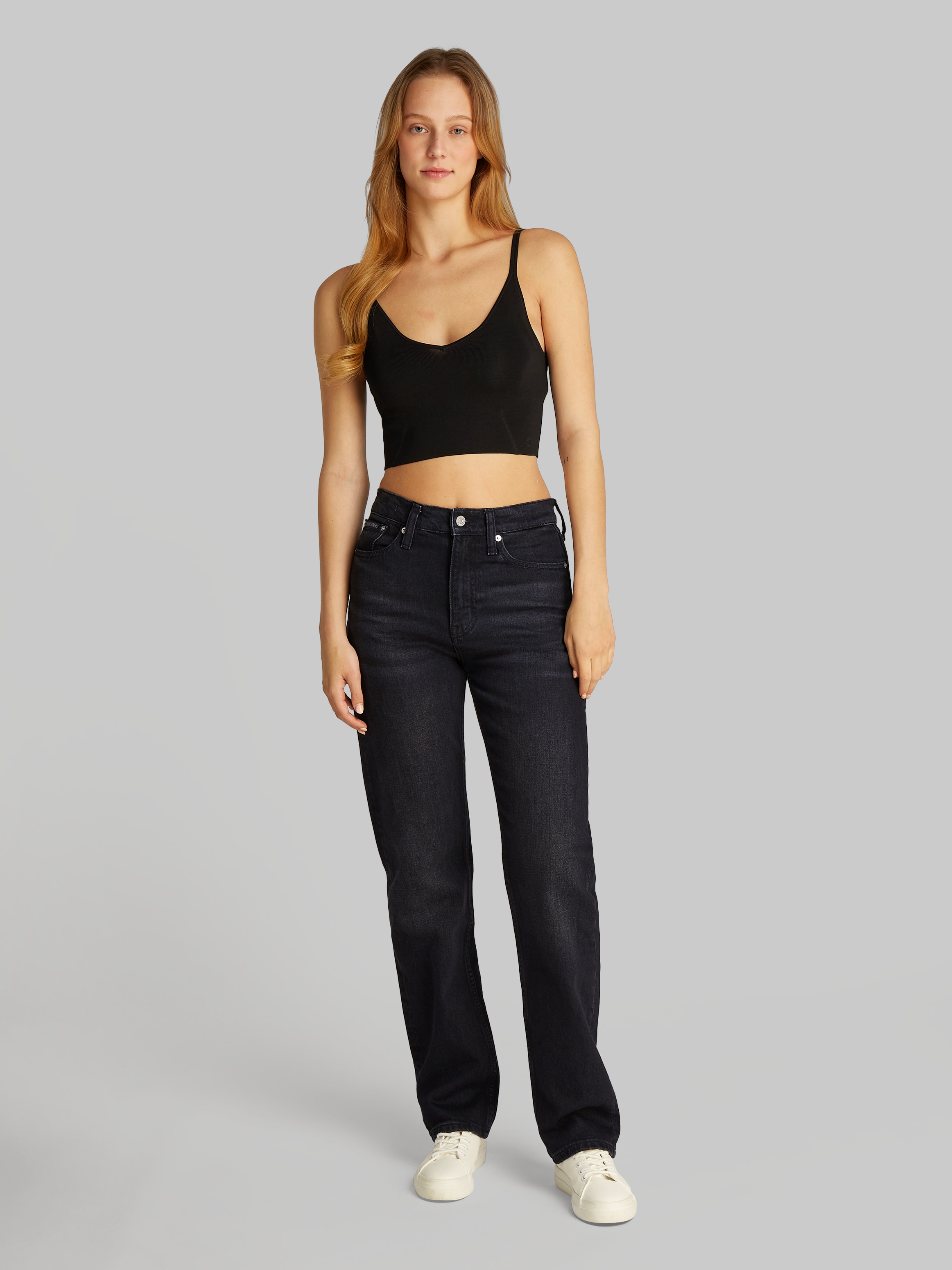 Calvin Klein Jeans Straight-Jeans »HIGH RISE STRAIGHT«, im 5-Pocket-Style