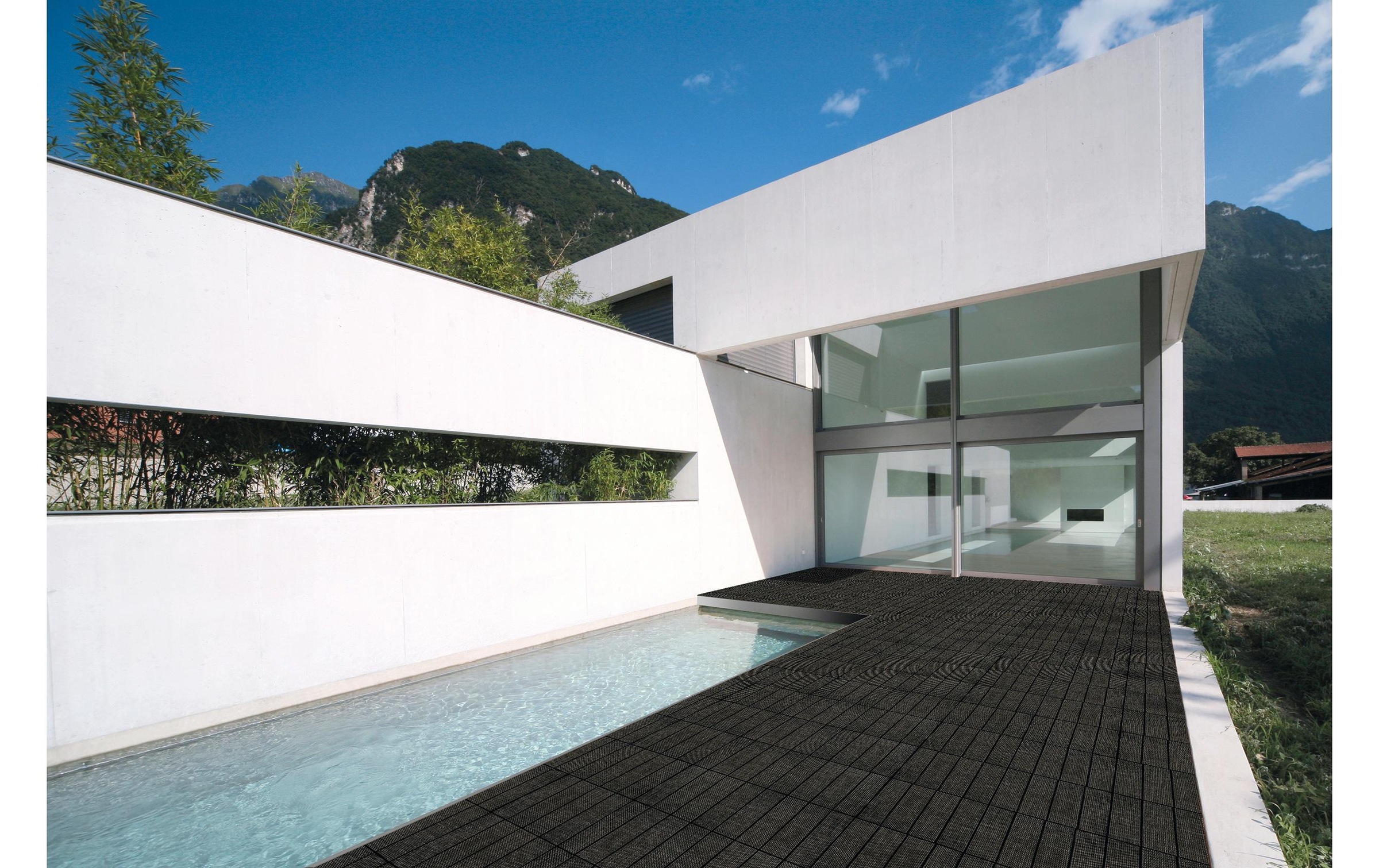 florco® Holzfliesen »Balkon-& Terrassenplatten Te«