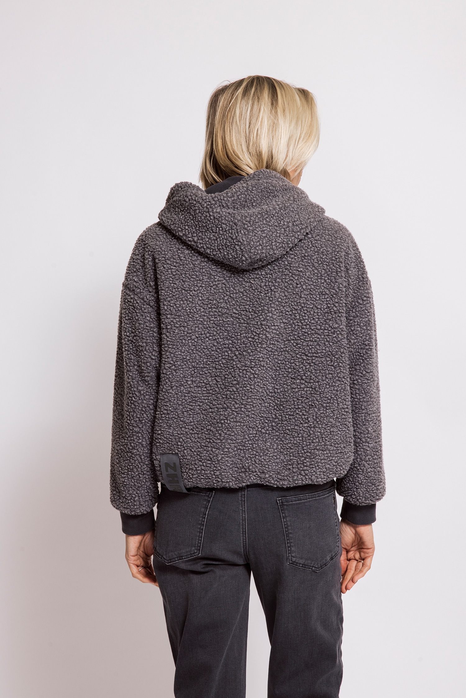 Zhrill Sweatblazer »KULIN« Feecejacke mit Kapuze / bequeme Passform