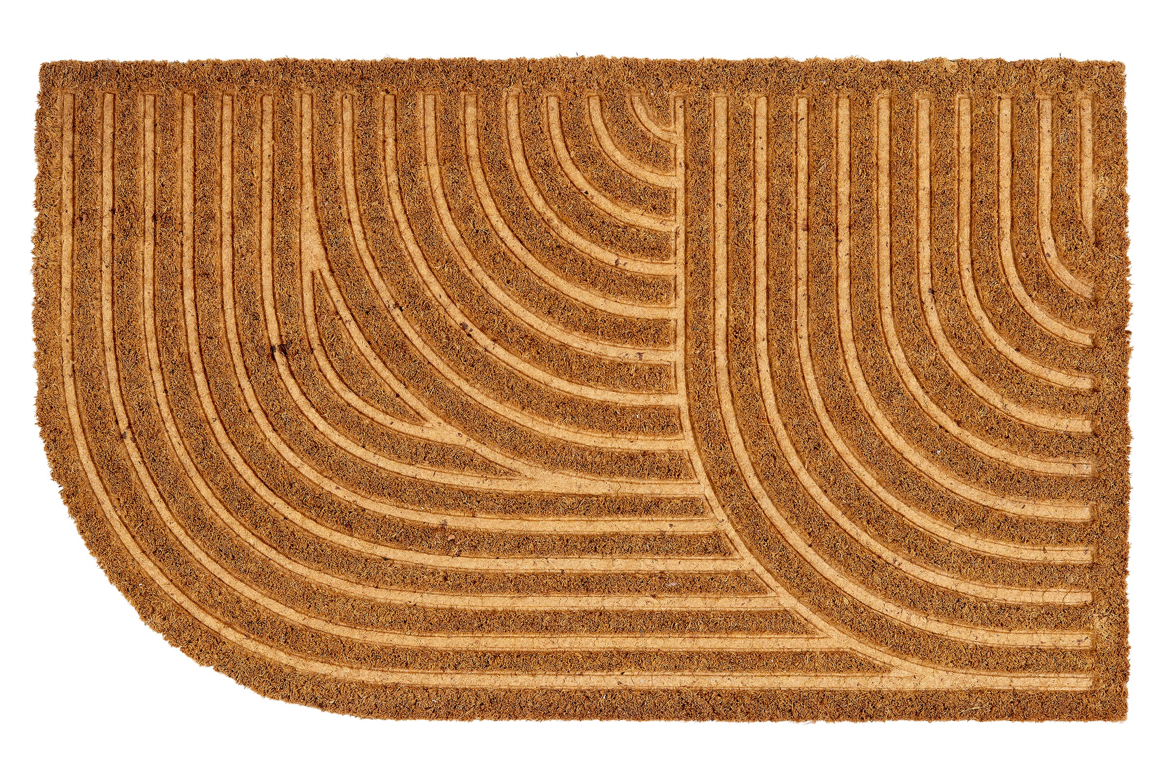 Image of ASTRA Fussmatte "Coco Shape 008" rechteckig 15 mm Höhe Türmatte, Kokos, abgerundet, rutschfest