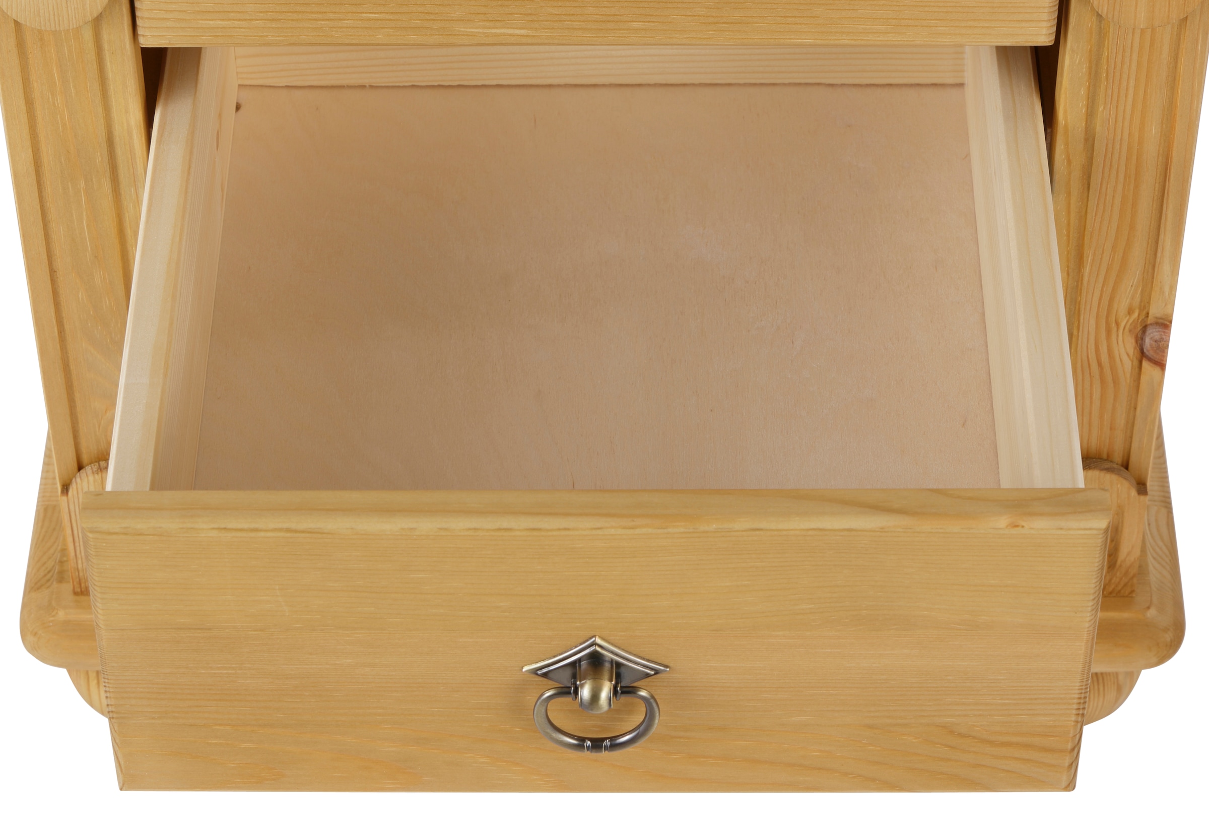 GOODproduct Nachtkommode »Tessin« aus massiver FSC®-zertifizierter Kiefer, mit 3 Schubladen