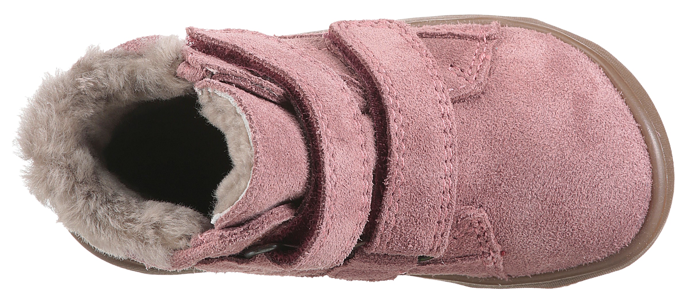 froddo® Barfussschuh »ZERU TEX FURRY BAREFOOT«, Klettstiefel, Winterstiefel, Bequemschuh mit TEX-Membrane