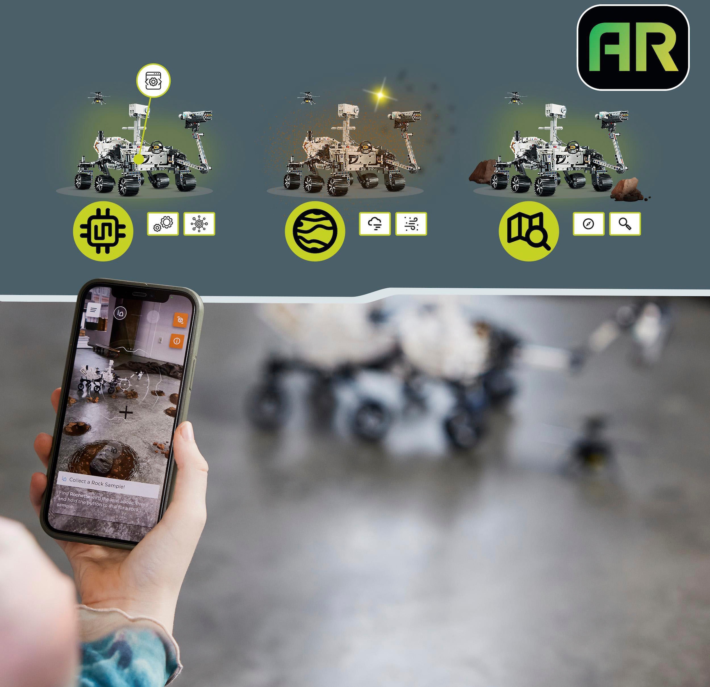 LEGO® Pions de construction »NASA Mars Rover Perseverance (42158), LEGO® Technic« Made in Europe