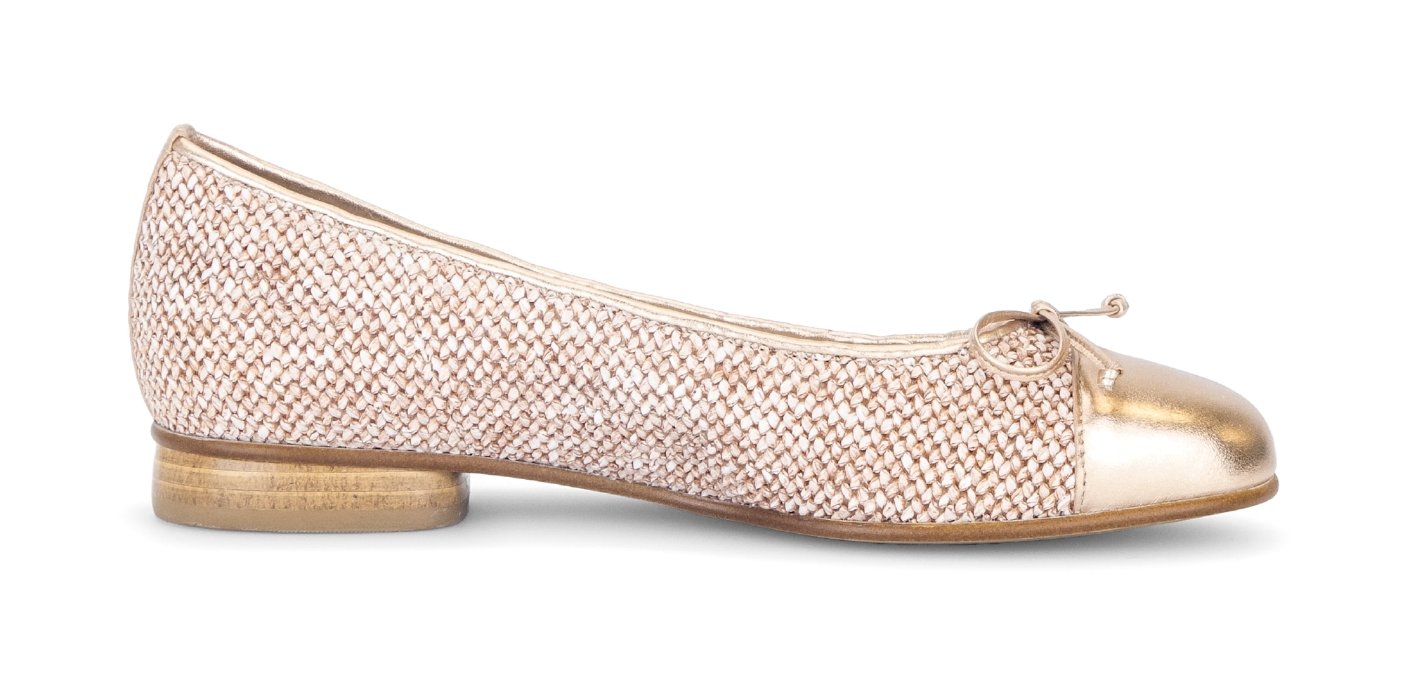 Gabor Ballerine  talon bloc, chaussure de ville, chaussure à enfiler forme ronde