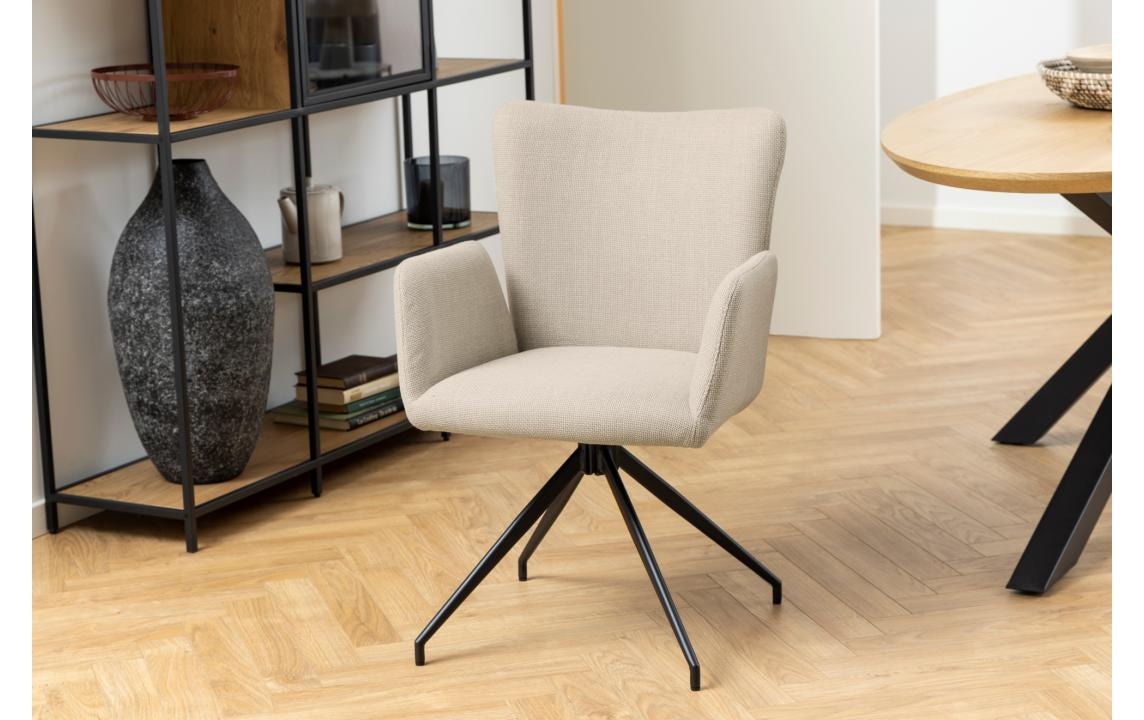 AC Design Chaise »Laura« () 2 cuisChaise de salle à manger, accoudoir, (lot de 2), fonction pivotante, hauteur d'assise : 48 cm