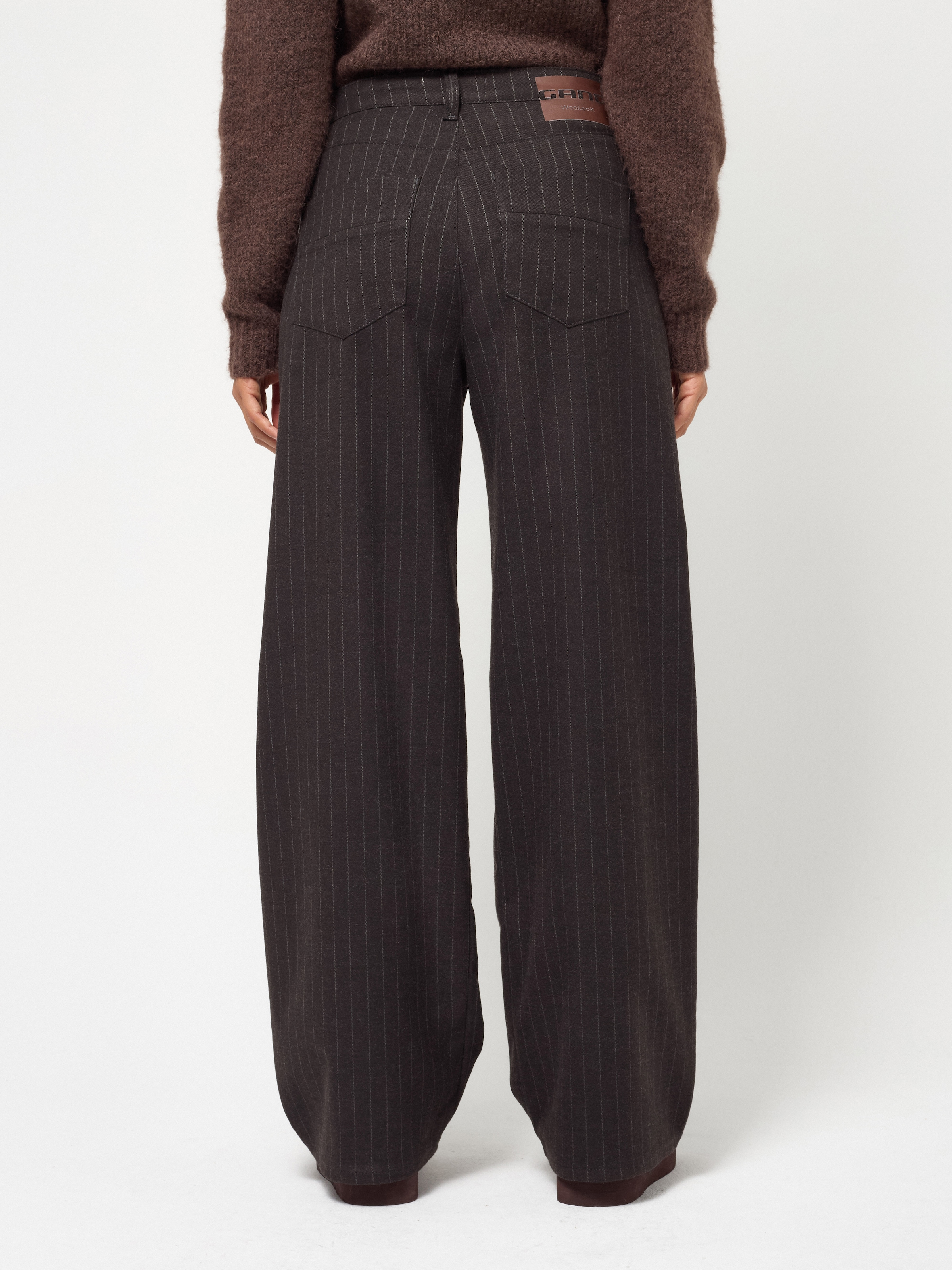 GANG Pantalon à pinces »94SILVIA WIDE«  taille haute