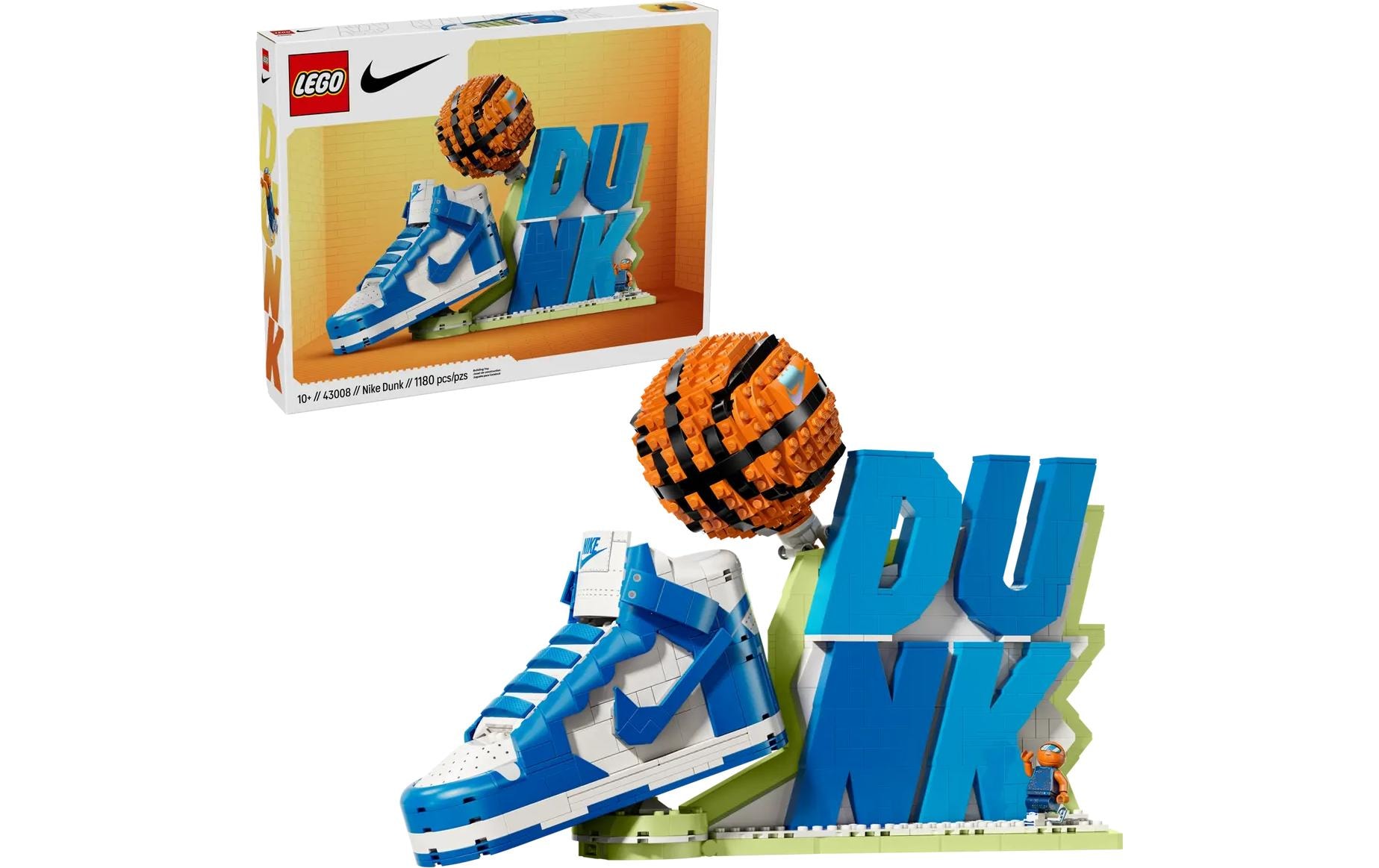 LEGO® Pions de construction »Nike Dunk X 1180 Teile« Nike Dunk Modell für Sneaker-Fans