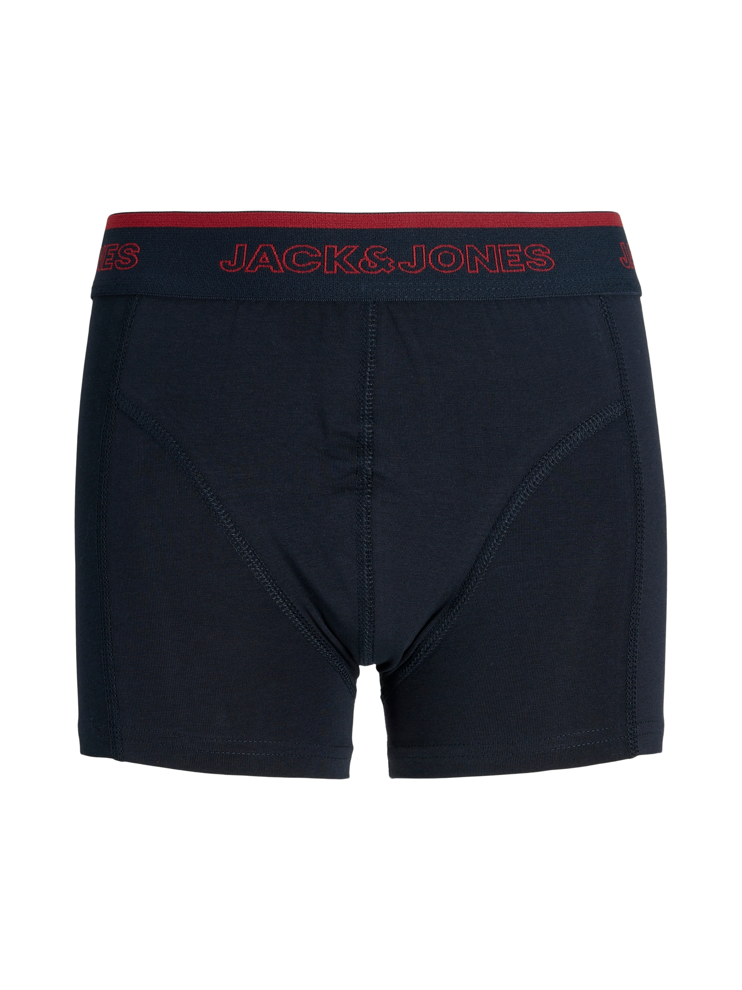 Jack & Jones Junior Tronc »JACADRIAN SOLID TRUNKS 3 PACK JNR« Paquet, 3 cuis mélange de coton, ceinture élastique