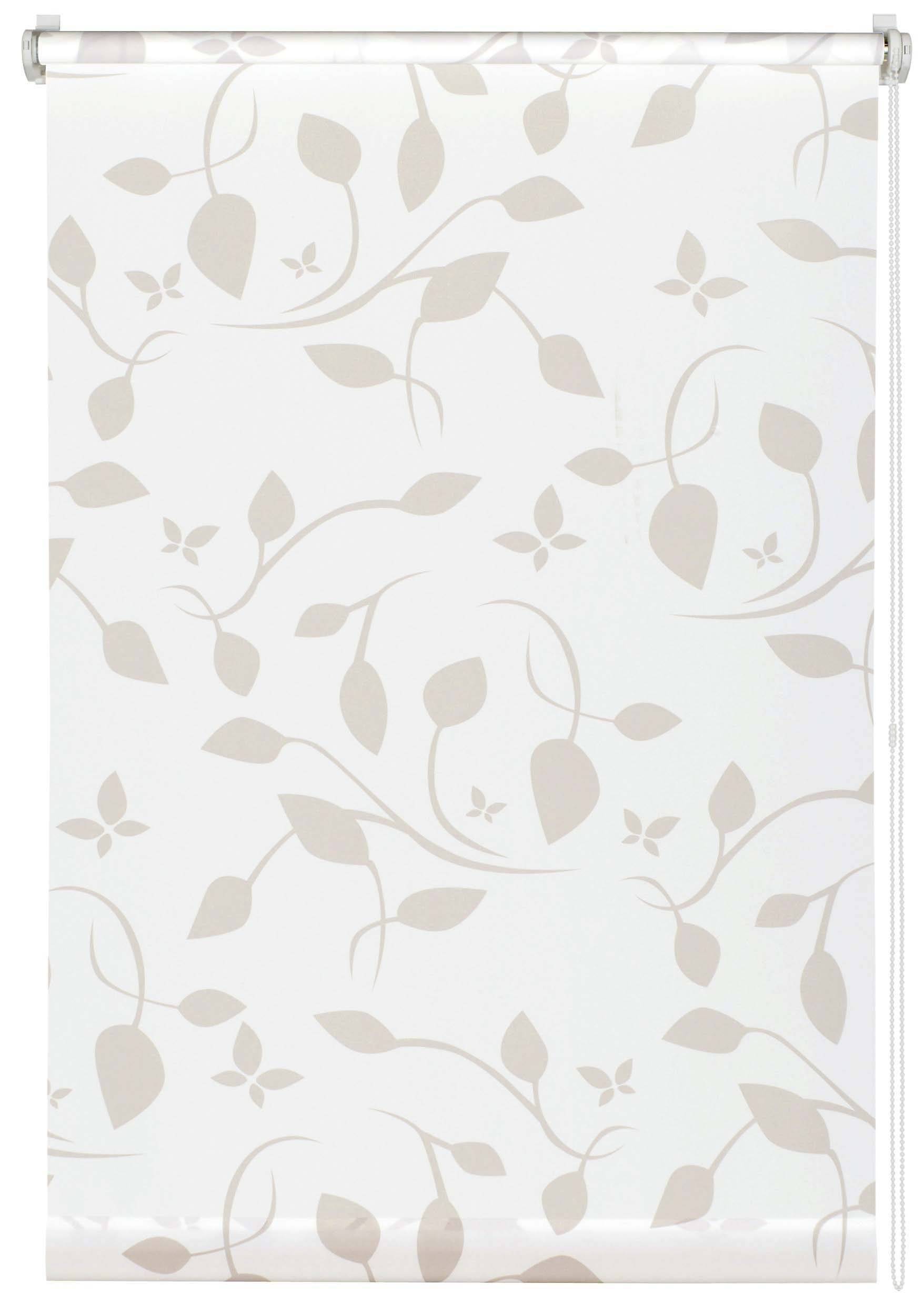 Image of GARDINIA Seitenzugrollo »EASYFIX Rollo«, blickdicht, ohne Bohren, im Fixmass, Blätter, Ranken bei Ackermann Versand Schweiz