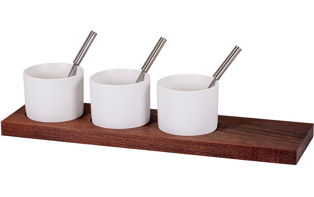 Image of Kadastar Snackschale "Trio klein" aus Holzwerkstoff