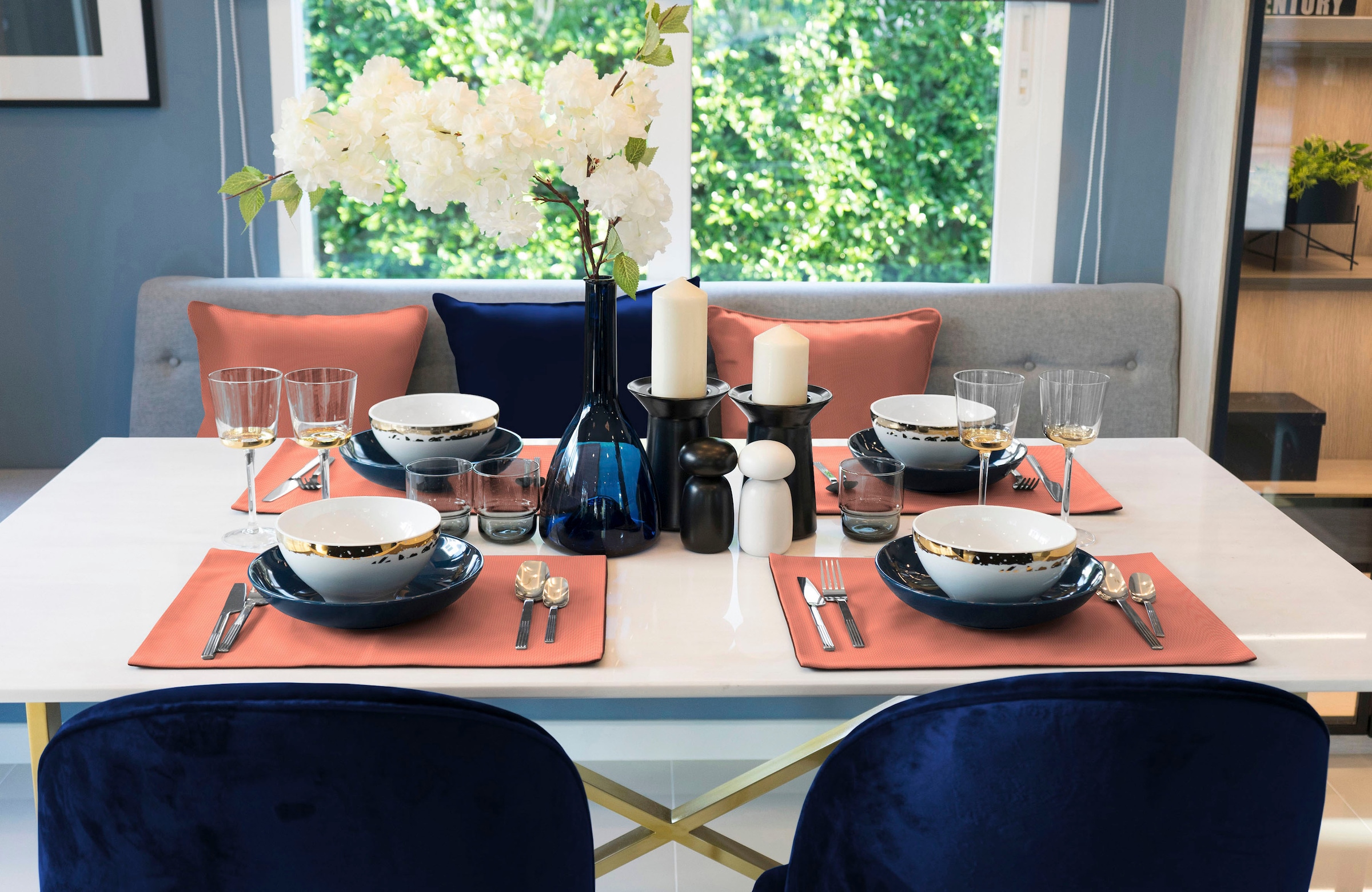 Adam Platzset "Uni Collection Light" GOTS zertifiziert, Made in Germany
