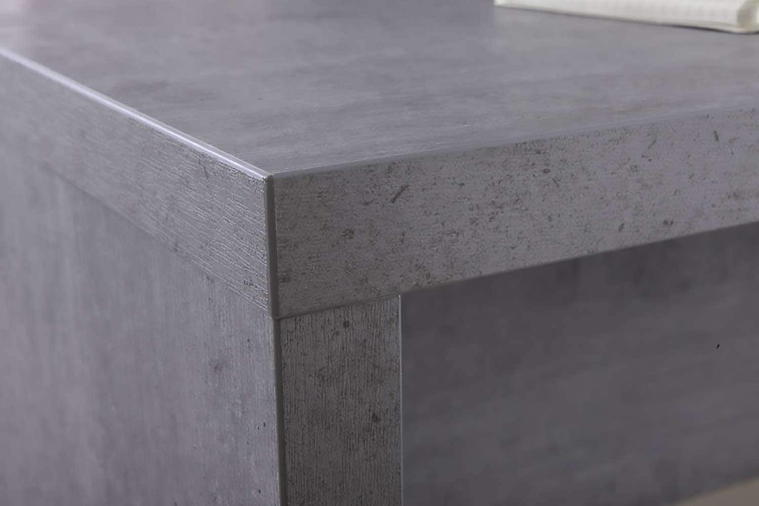 Composad Schreibtisch »PRATICO«, Rechteckiger Schreibtisch mit 4 cm dicke Platten