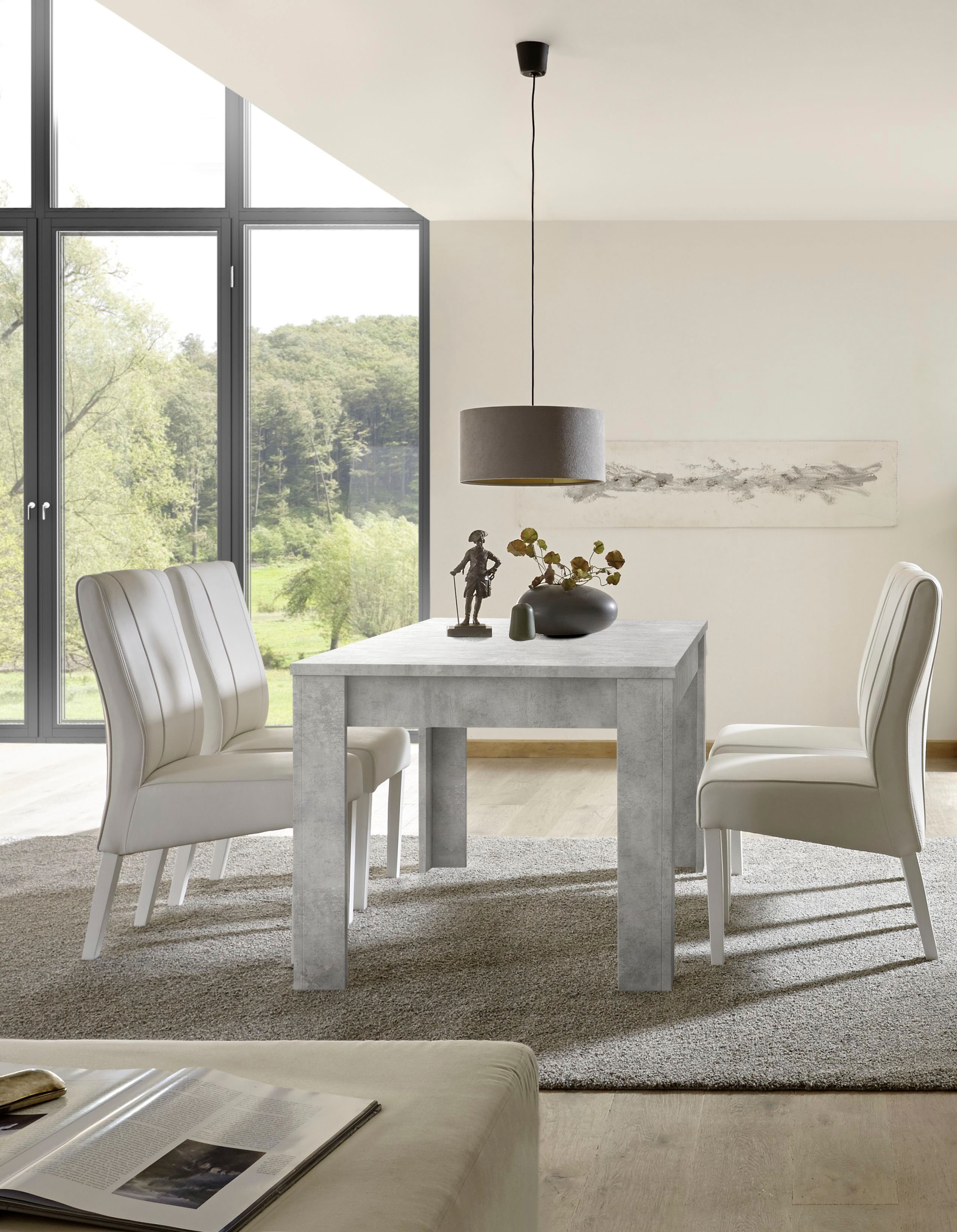 INOSIGN Esstisch »Dama 180 x 90 cm, Küchentisch, Esszimmertisch,« rechteckig, Tischplattenstärke 22 mm, verschiedene Farben