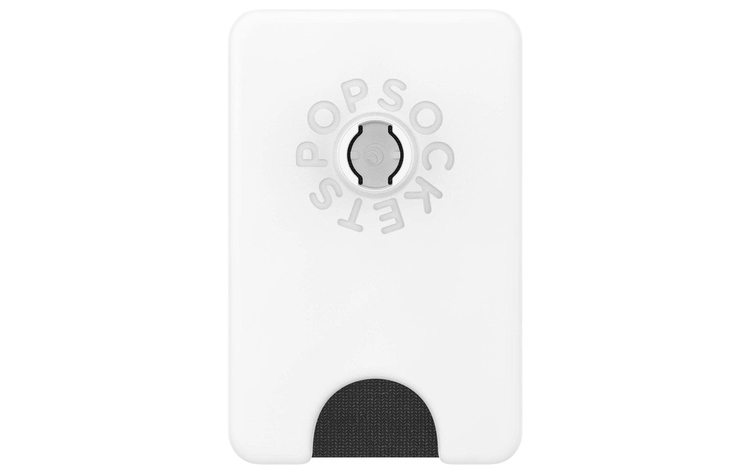 Popsockets Handy-Halterung »PopWallet + Magsafe White Clear«
