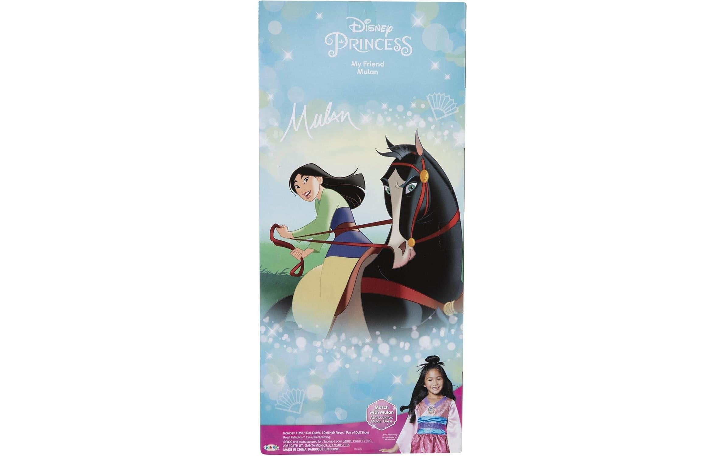 Jakks Pacific Anziehpuppe »Disney Princess Mulan 35 cm«