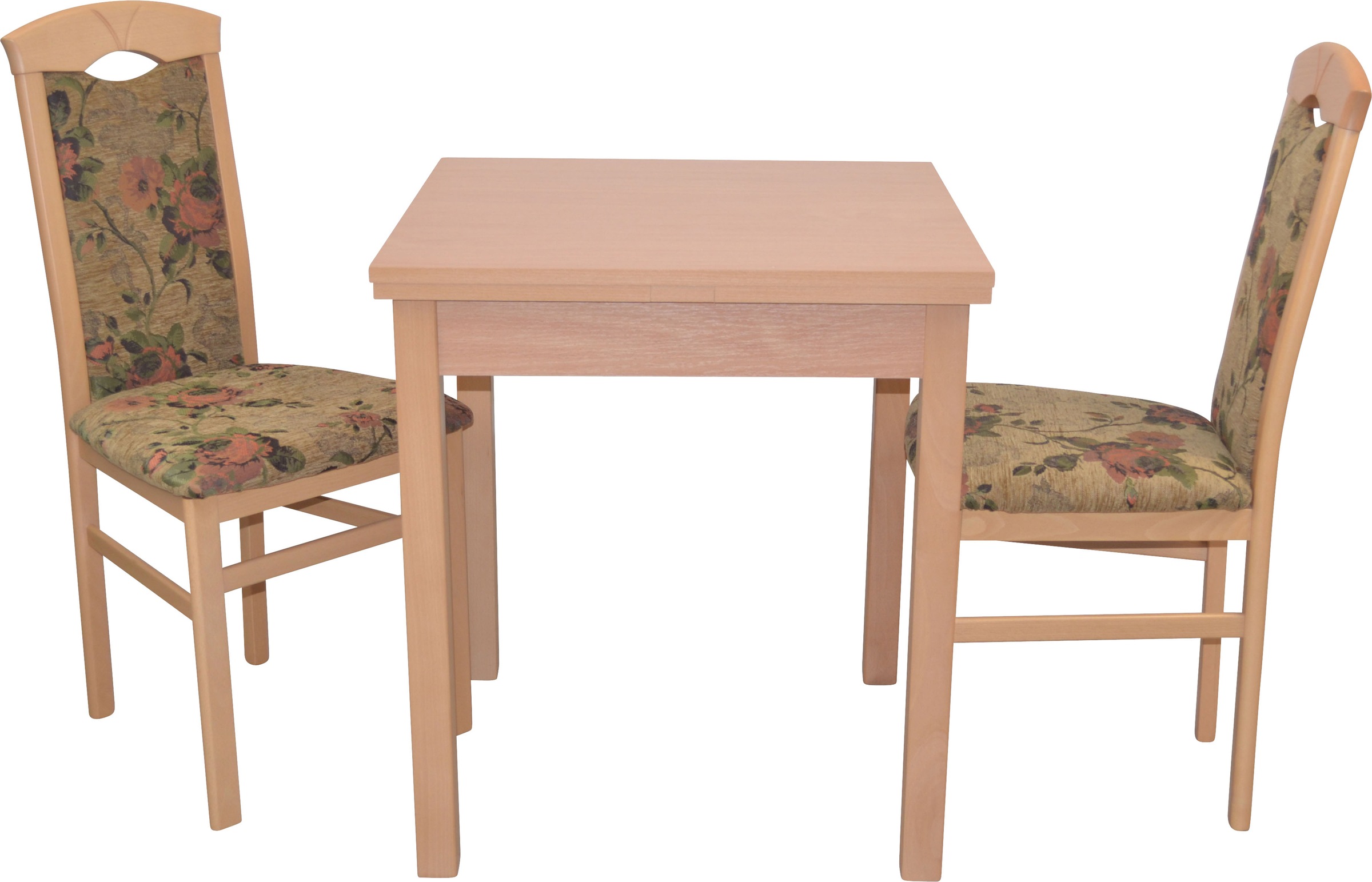 Image of HOFMANN LIVING AND MORE Essgruppe "Berta" Spar-Set, 1 Tisch, 2 Stühle, 3 Stk. tlg.