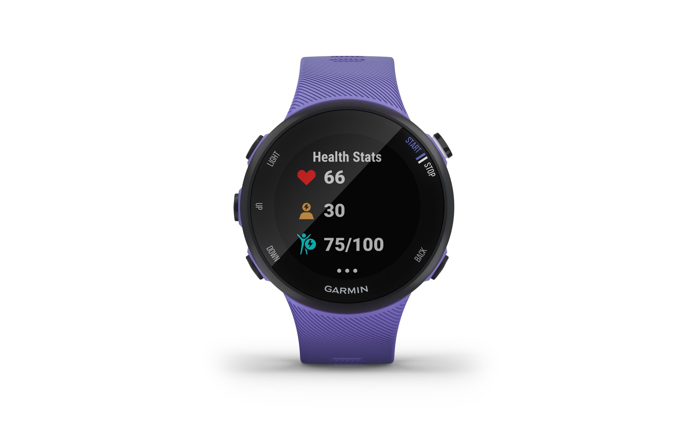 Garmin Fitnessuhr »GPS-Sportuhr Forerunner 45S Violett«,)