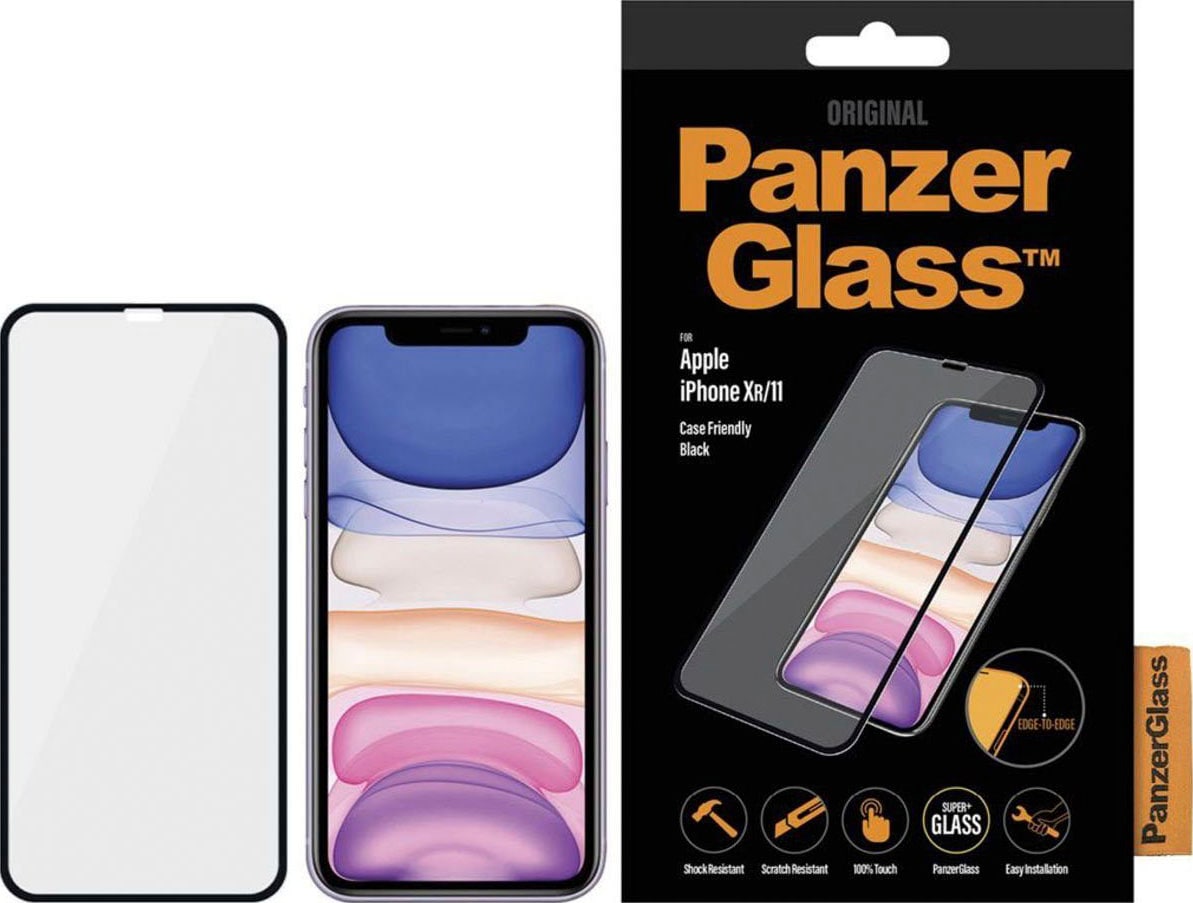 Image of PanzerGlass Displayschutzglas "Edge to Edge Apple iPhone 11, XR CaseFriendly" für Apple iPhone XR;Apple iPhone 11
