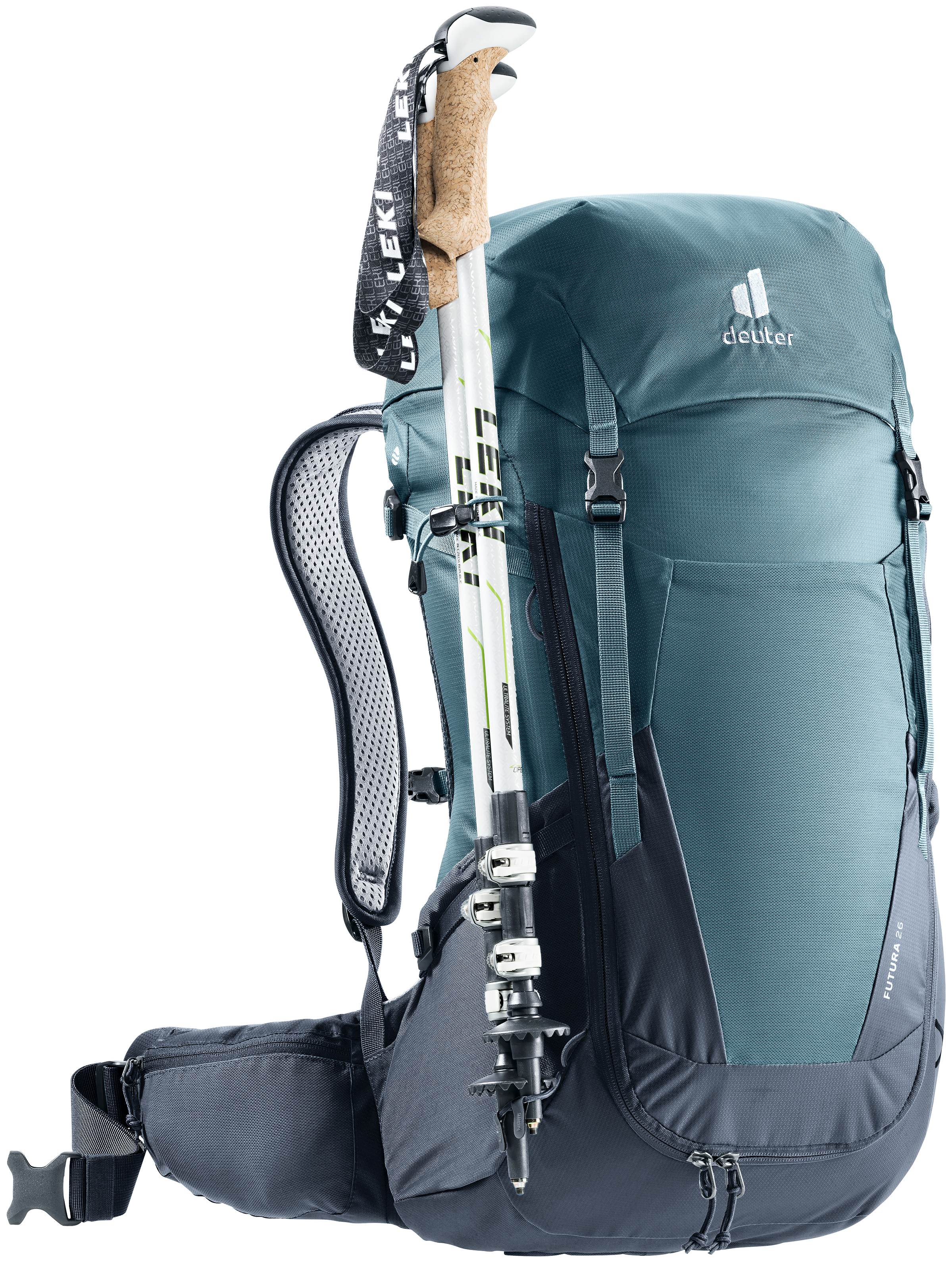 deuter Sac à dos de randonnée »FUTURA 26« für längere Tages- und Mehrtageswanderungen, mit grosser Frontöffnung