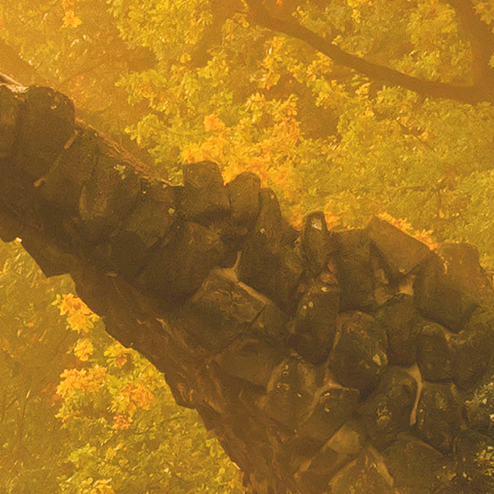 Komar Fototapete »Digitaldruck Vlies -  Devil's Bridge - Grösse 400 x 250 cm« bedruckt glatt Wohnzimmer, Schlafzimmer