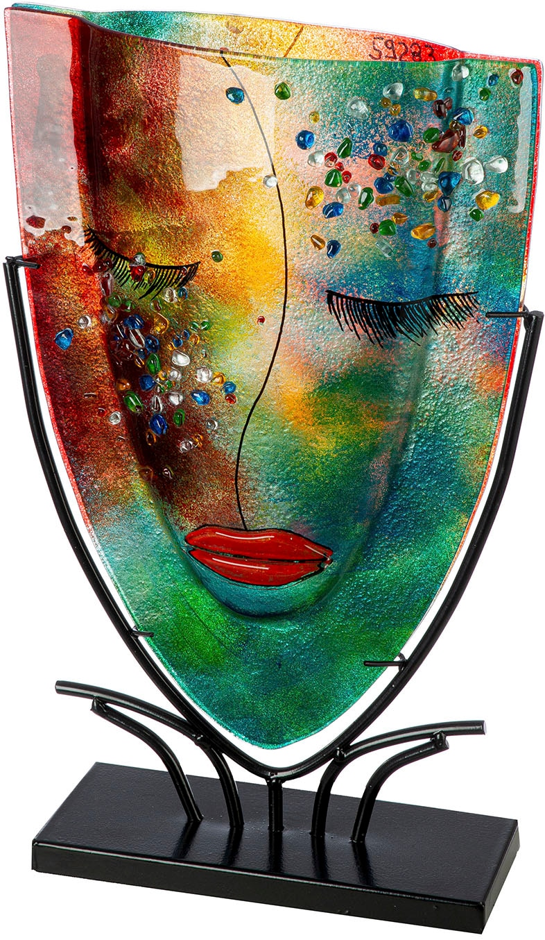 Image of Casablanca by Gilde Tischvase "Gesichtsvase oval Violet lila H. 49 cm"