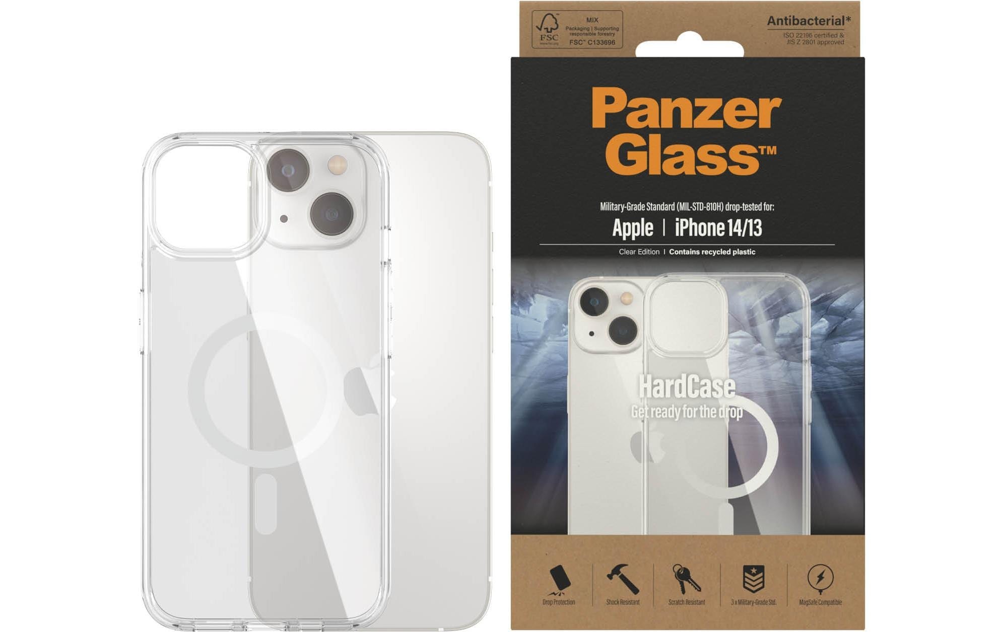 PanzerGlass Backcover »Hard Case MagSafe iPhone 14 Transparent« iPhone 14