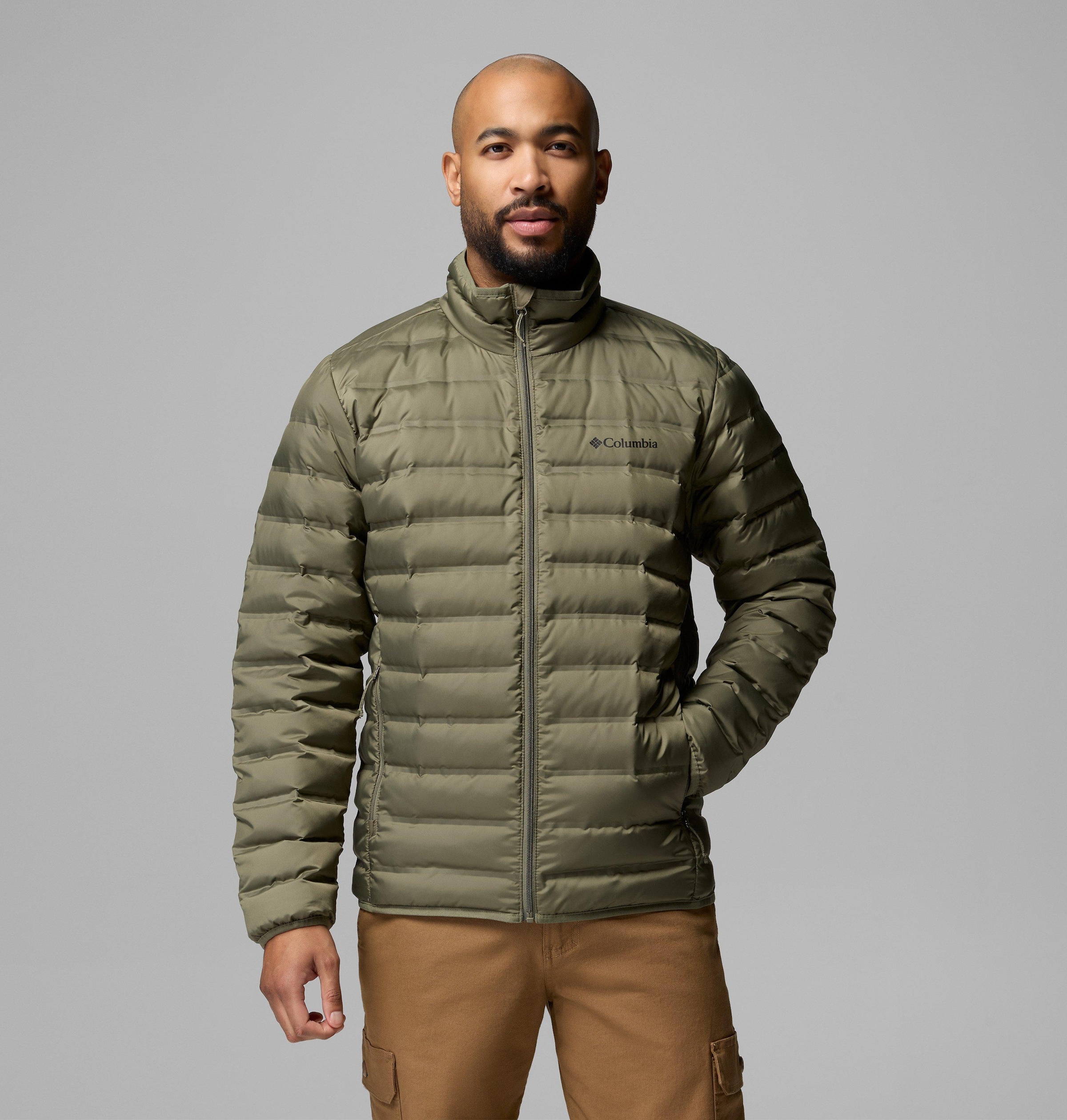 Image of Columbia Daunenjacke "Lake 22 II Down Jacket" mit Stehkragen, wasserabweisend, windabweisend, hüftbedeckend