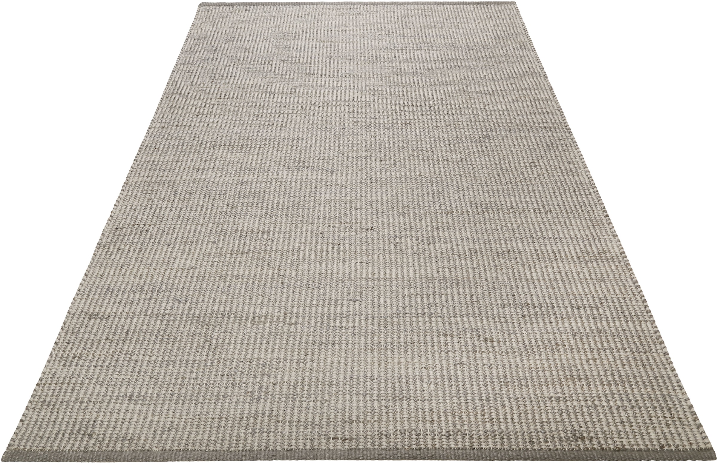 Esprit Wollteppich »Gobi«, rechteckig, 10 mm Höhe, Jute und Wolle für ein warmes Raumklima, handgewebt, Esprit Kollektion