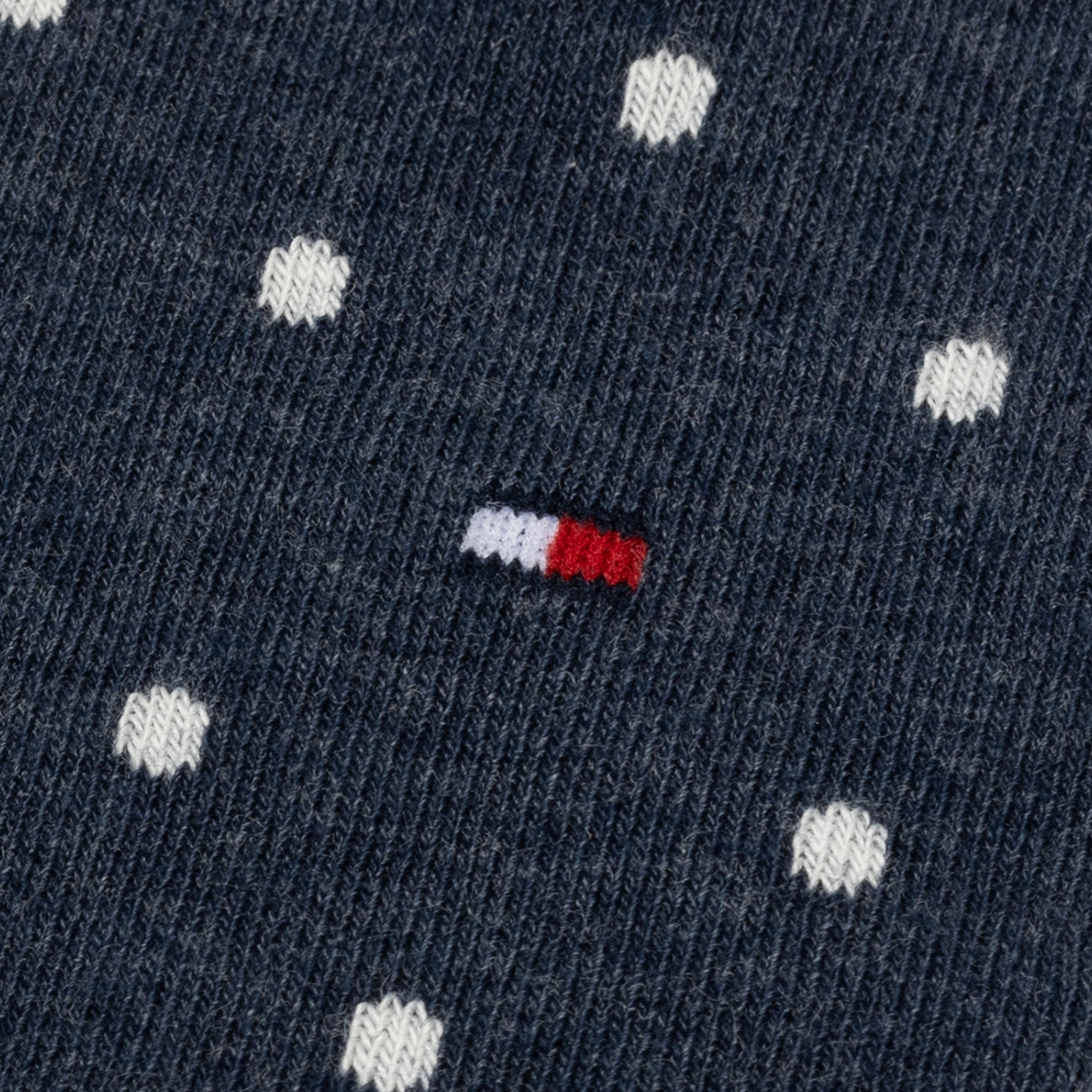Tommy Hilfiger Socken »TH WOMEN SOCK DOT«, (2 Paar), mit feinem Rippenbündchen und Logostickerei