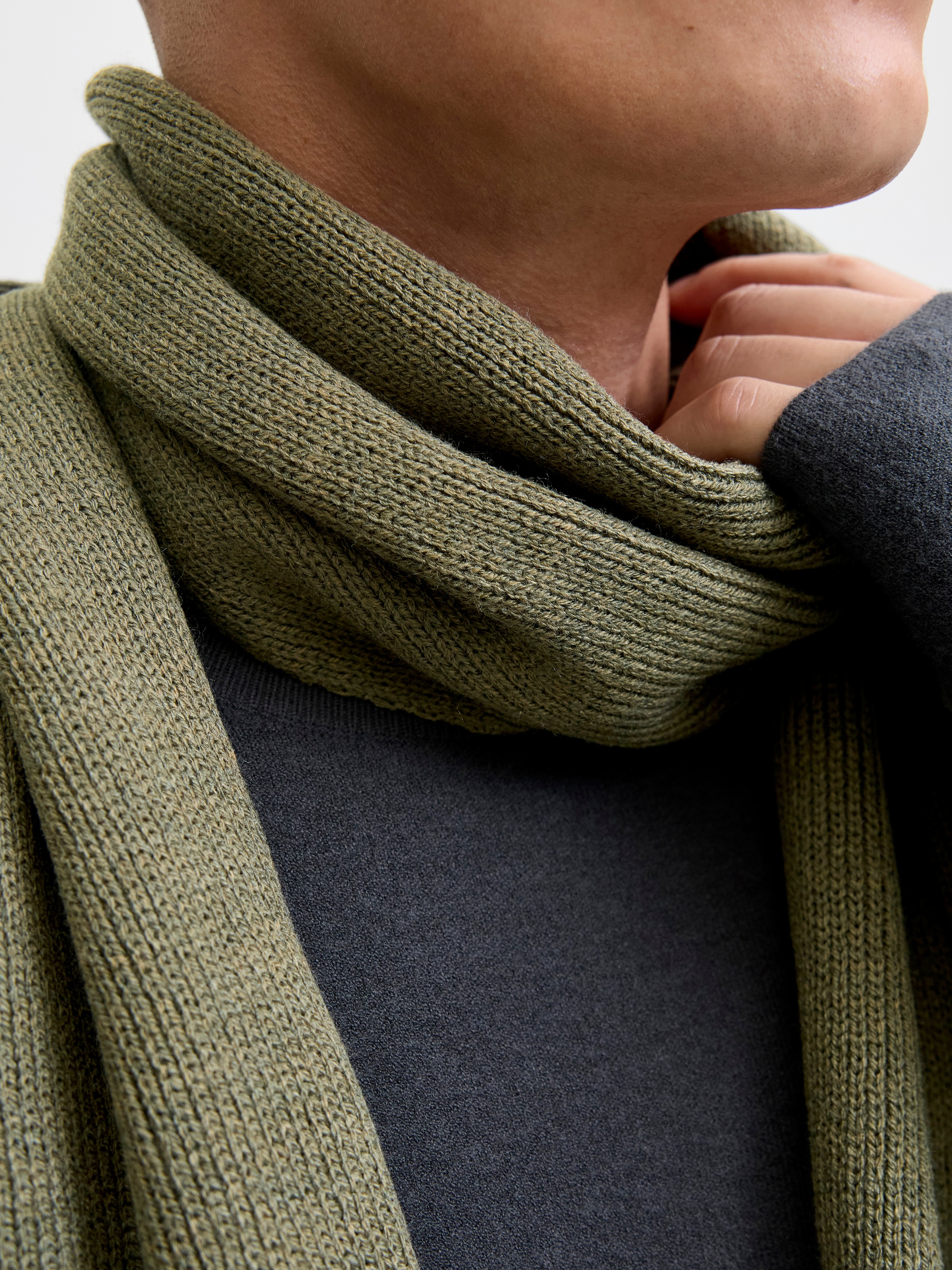 Jack & Jones Strickschal »JACDNA KNIT SCARF NOOS«